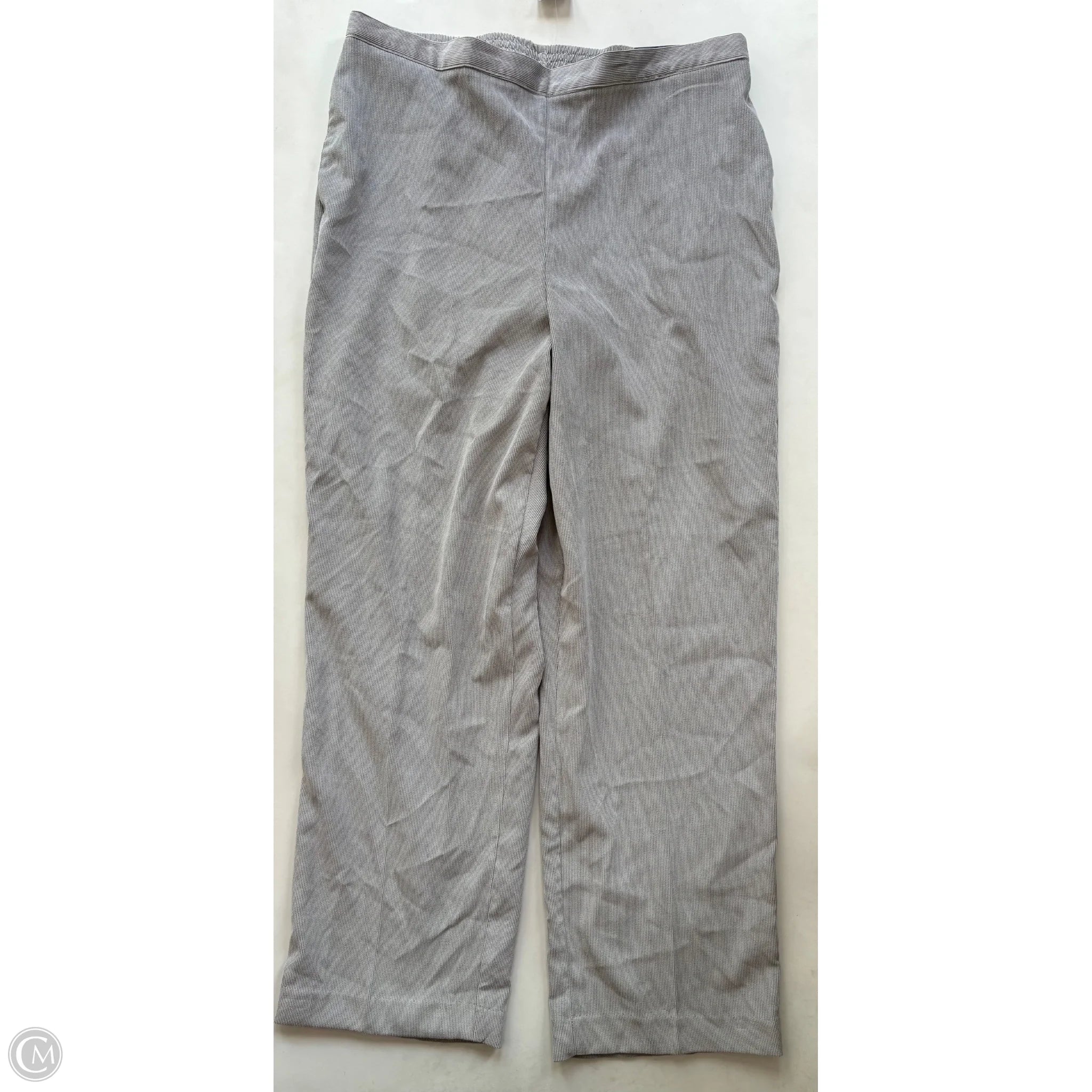 Pants Dress By Alfred Dunner In Grey, Size: 18 - Image 1