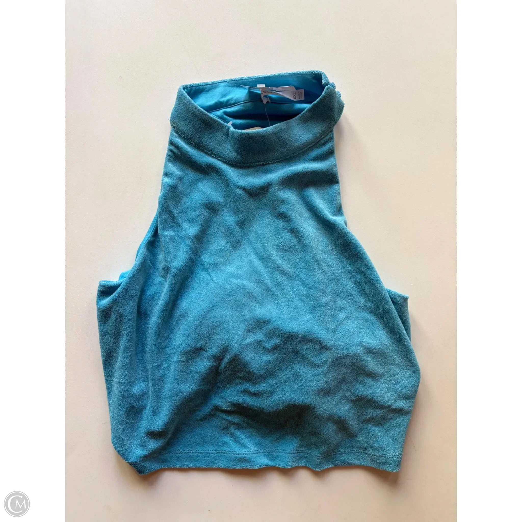 Athletic Tank Top By Fabletics In Blue, Size: 2x - Image 1