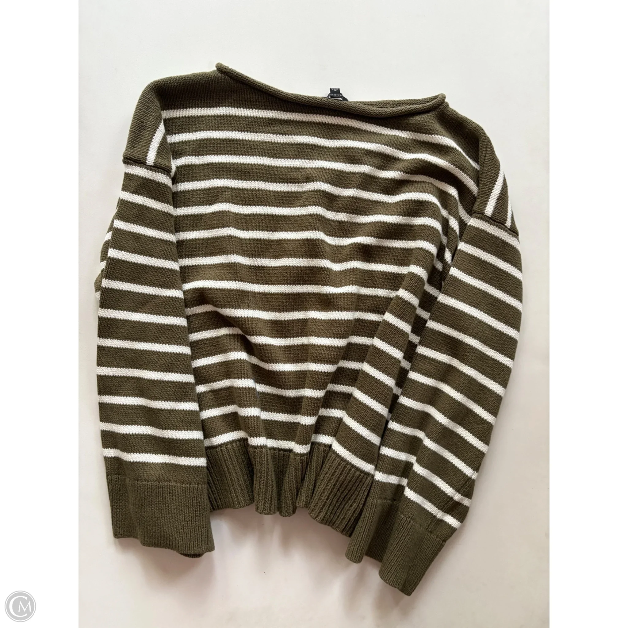 Sweater By Talbots In Striped Pattern, Size: Xl - Image 2