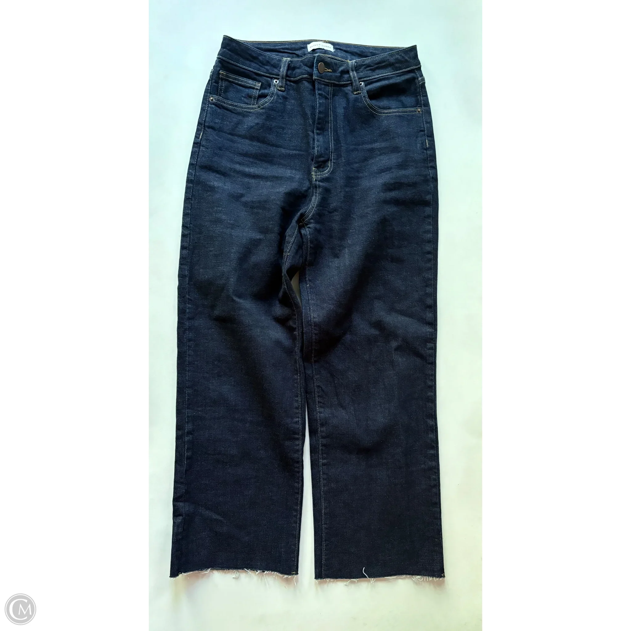 Jeans Wide Leg By Oliver Logan In Blue, Size: 8 - Image 1