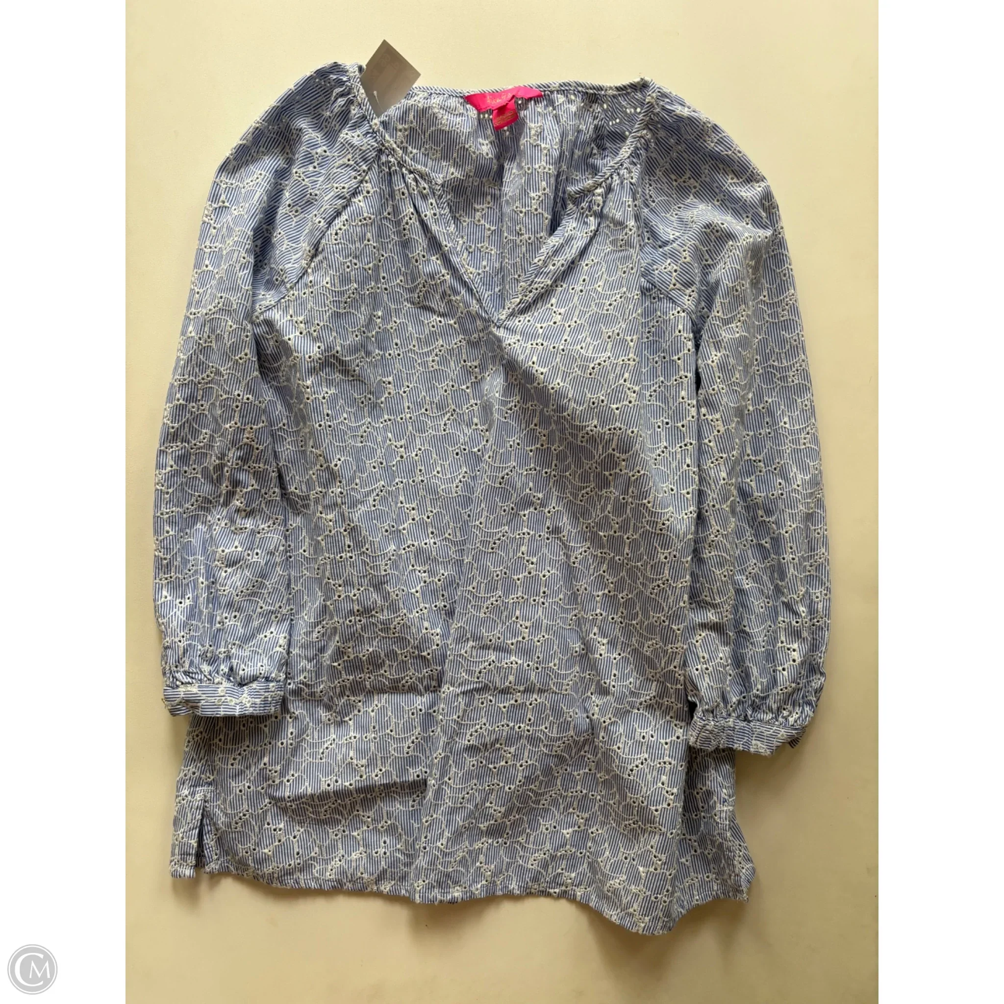 Top Long Sleeve Designer By Lilly Pulitzer In Striped Pattern, Size: Xs - Image 1