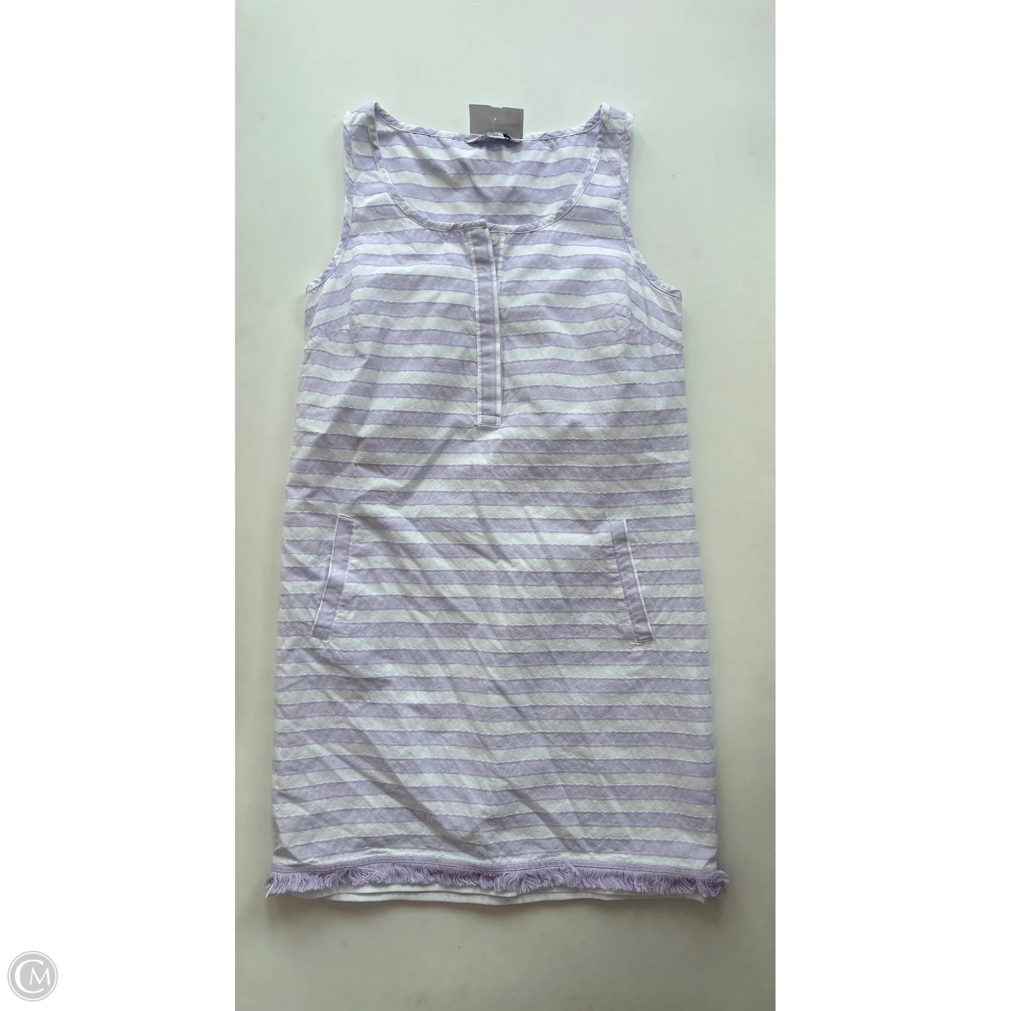 Dress Casual Midi By Southern Tide In Striped Pattern, Size: Xs - Image 1