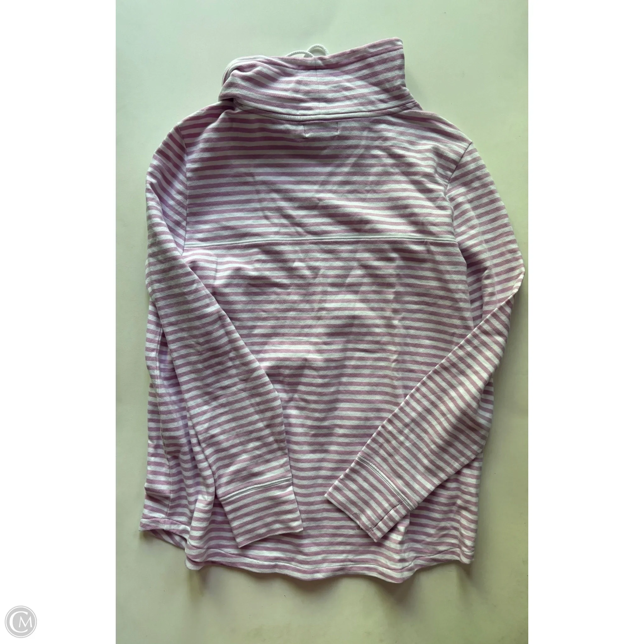 Sweatshirt Hoodie By Vineyard Vines In Striped Pattern, Size: M - Image 2