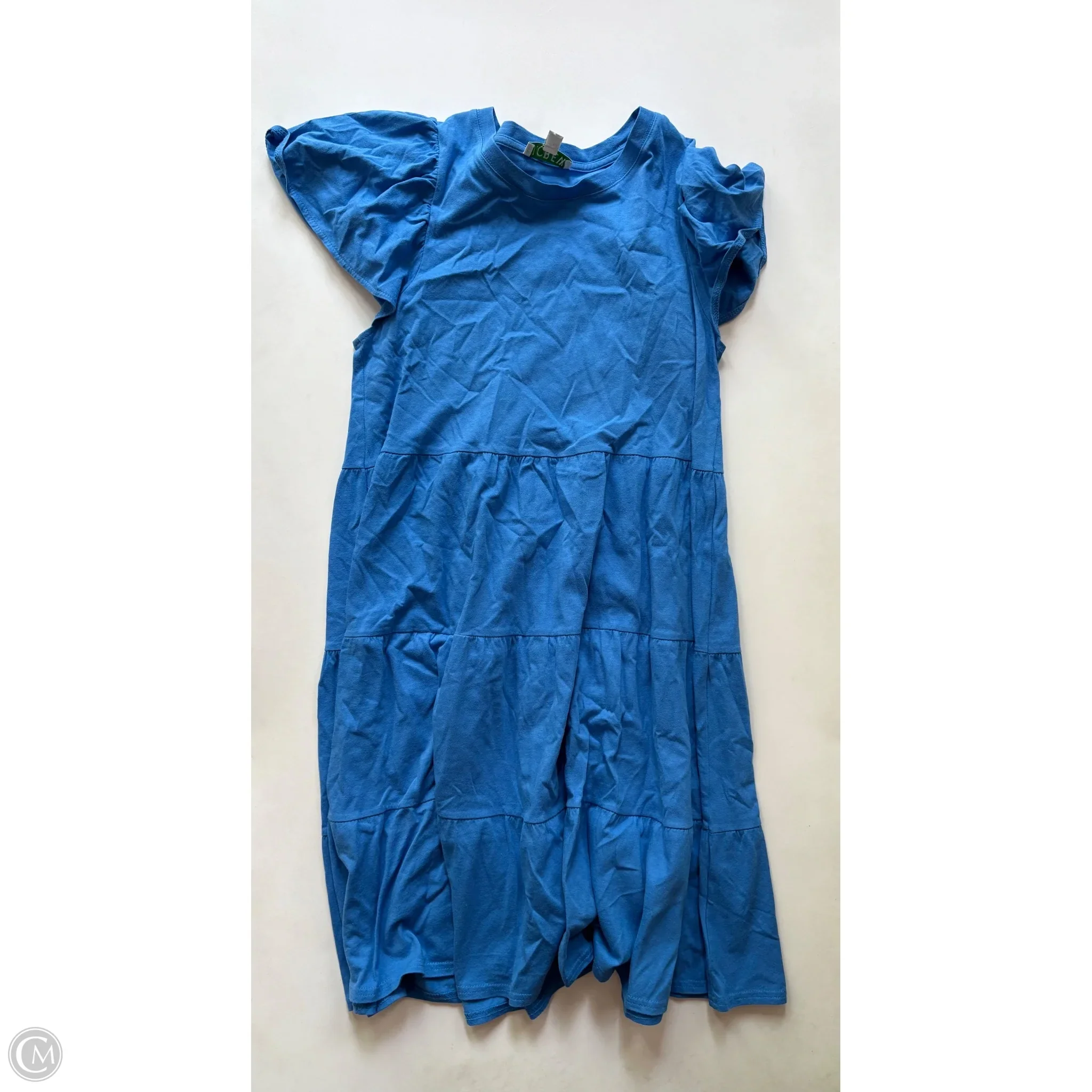 Dress Casual Maxi By J. Crew In Blue, Size: S - Image 1
