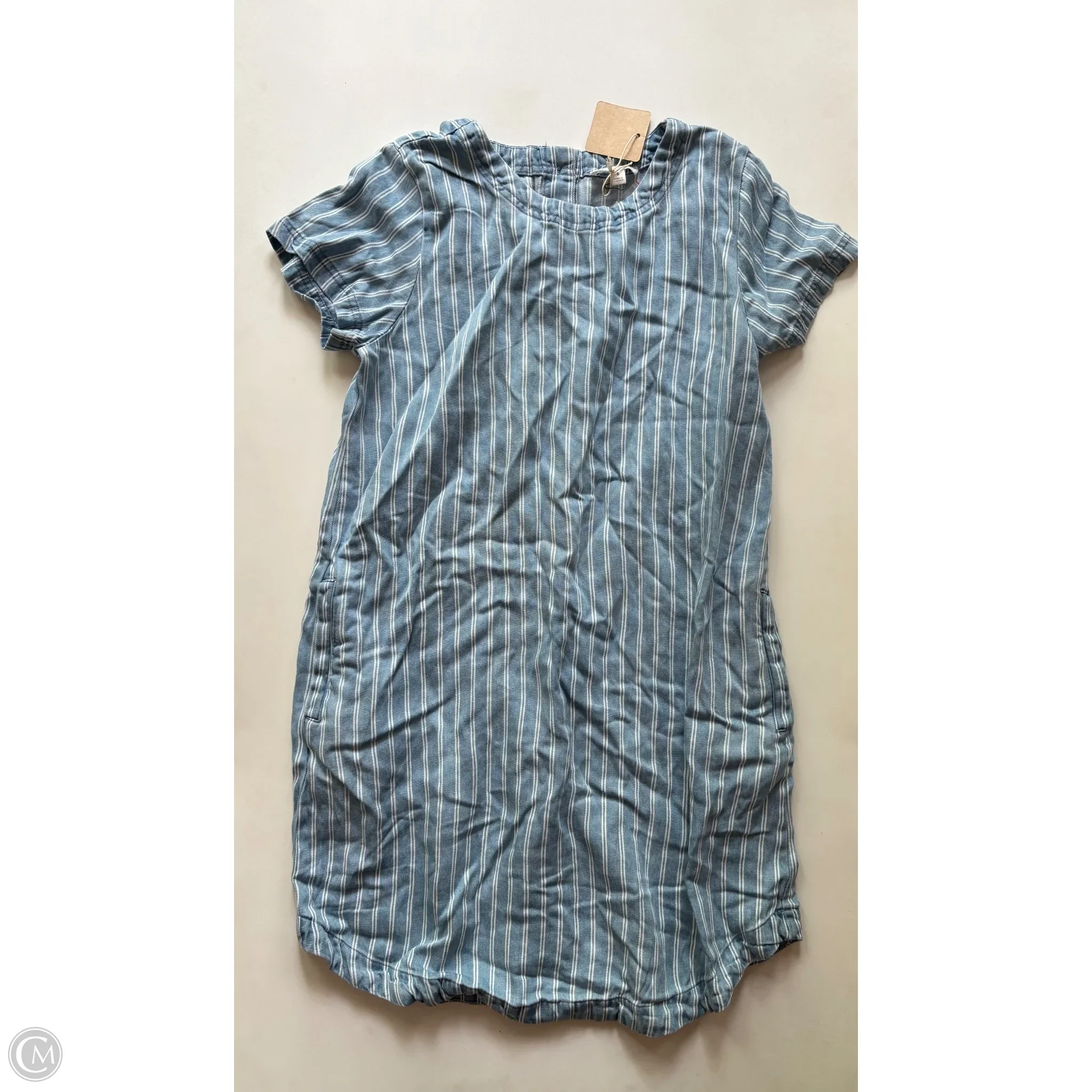 Dress Casual Midi By Blu Pepper In Striped Pattern, Size: S - Image 1