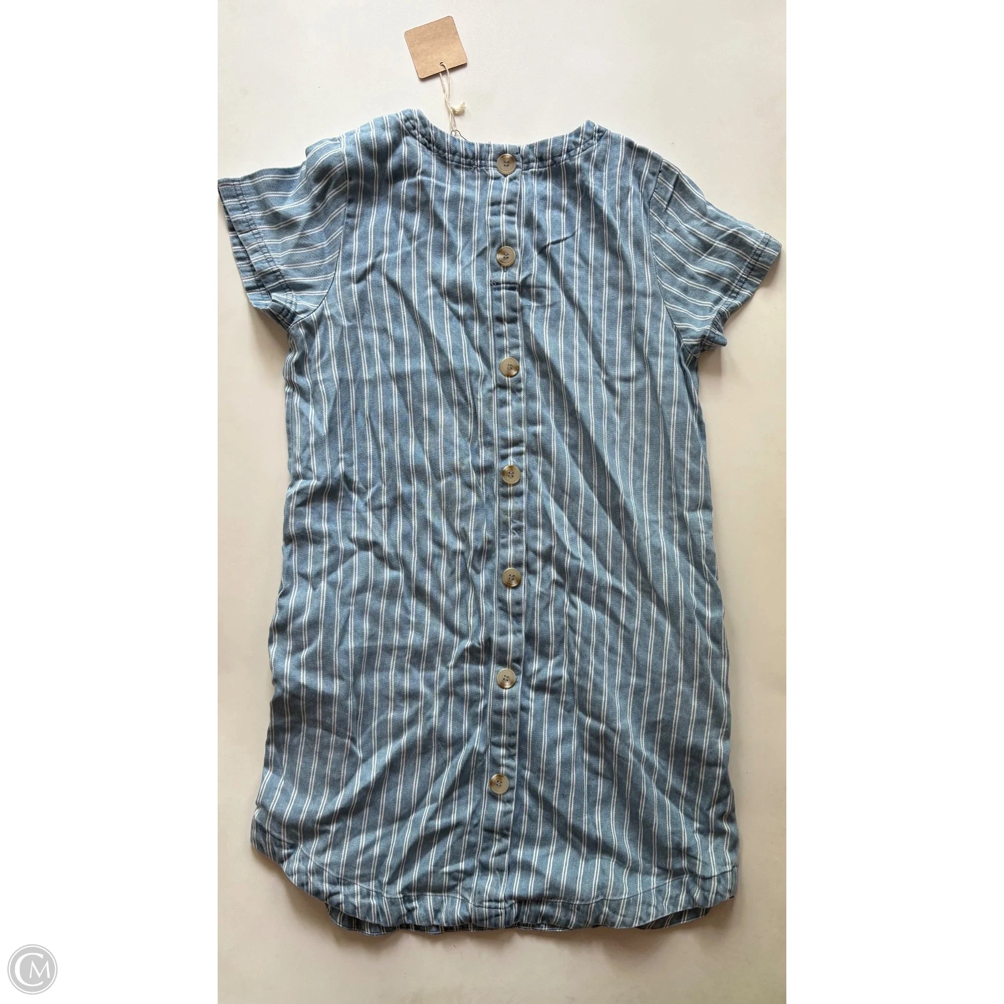 Dress Casual Midi By Blu Pepper In Striped Pattern, Size: S - Image 2
