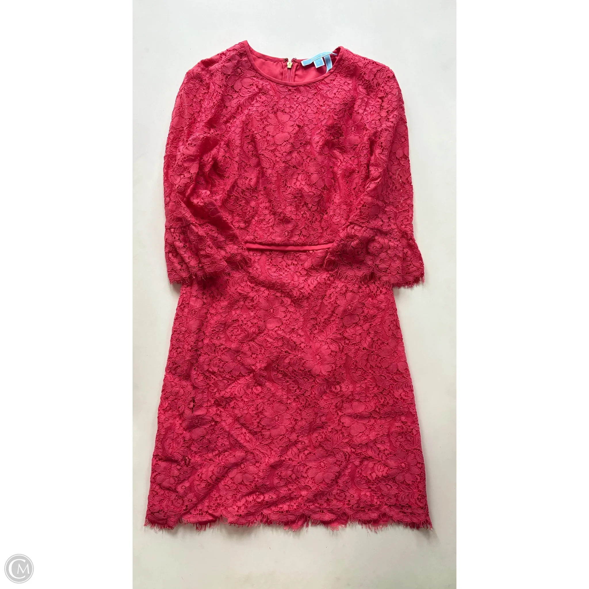 Dress Party Midi By Draper James In Pink, Size: Xs - Image 1