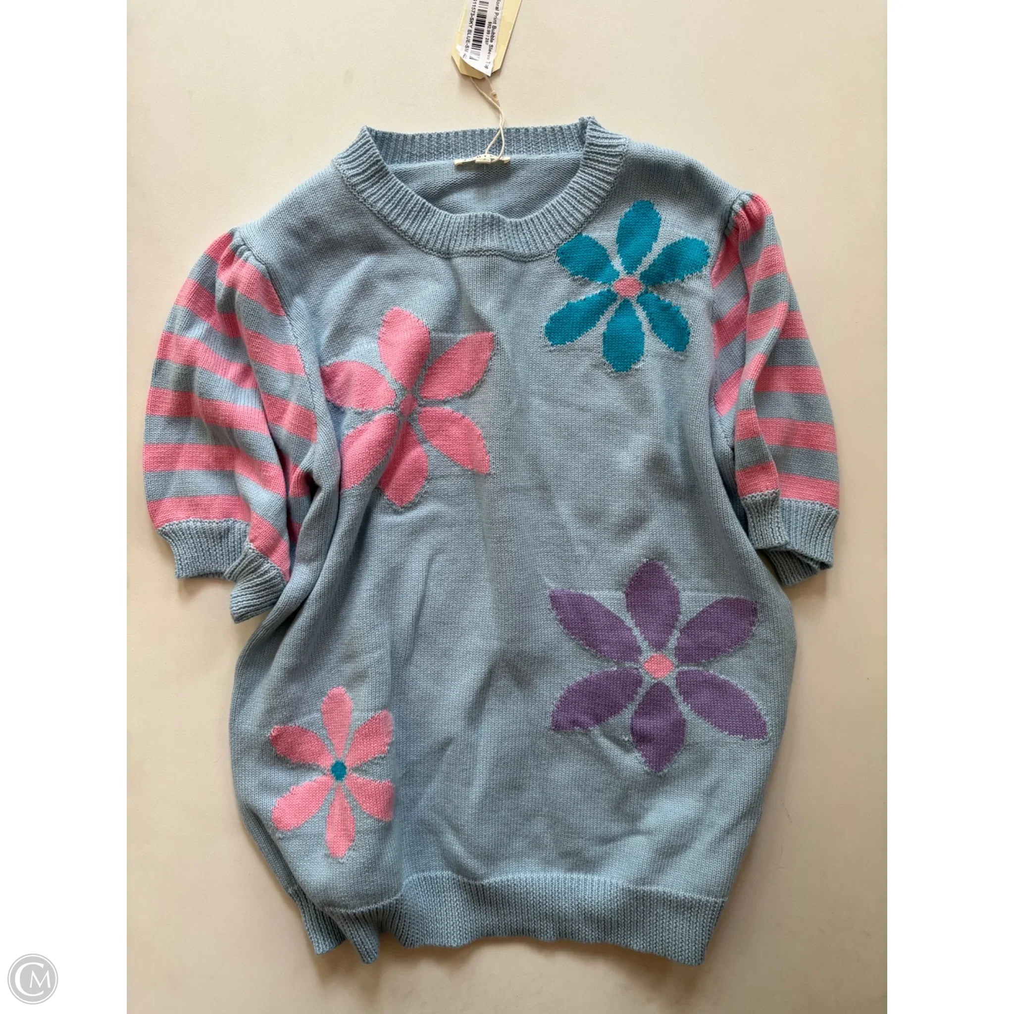 Sweater By Cmc In Blue, Size: S - Image 1