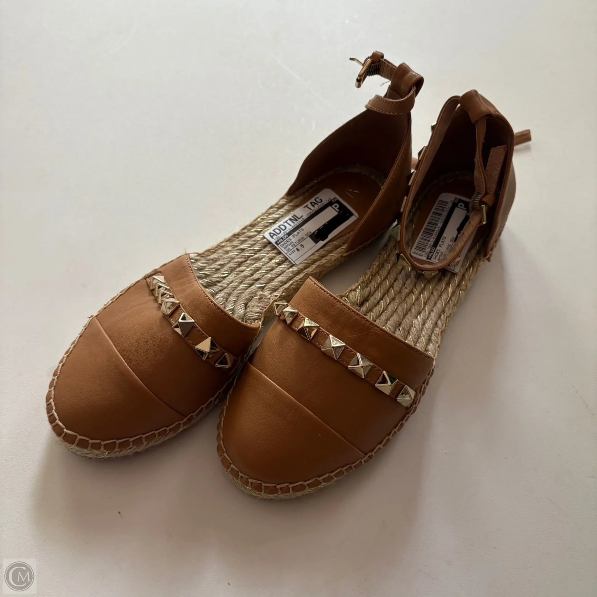 Shoes Flats By Aldo In Brown, Size: 8.5 - Image 1