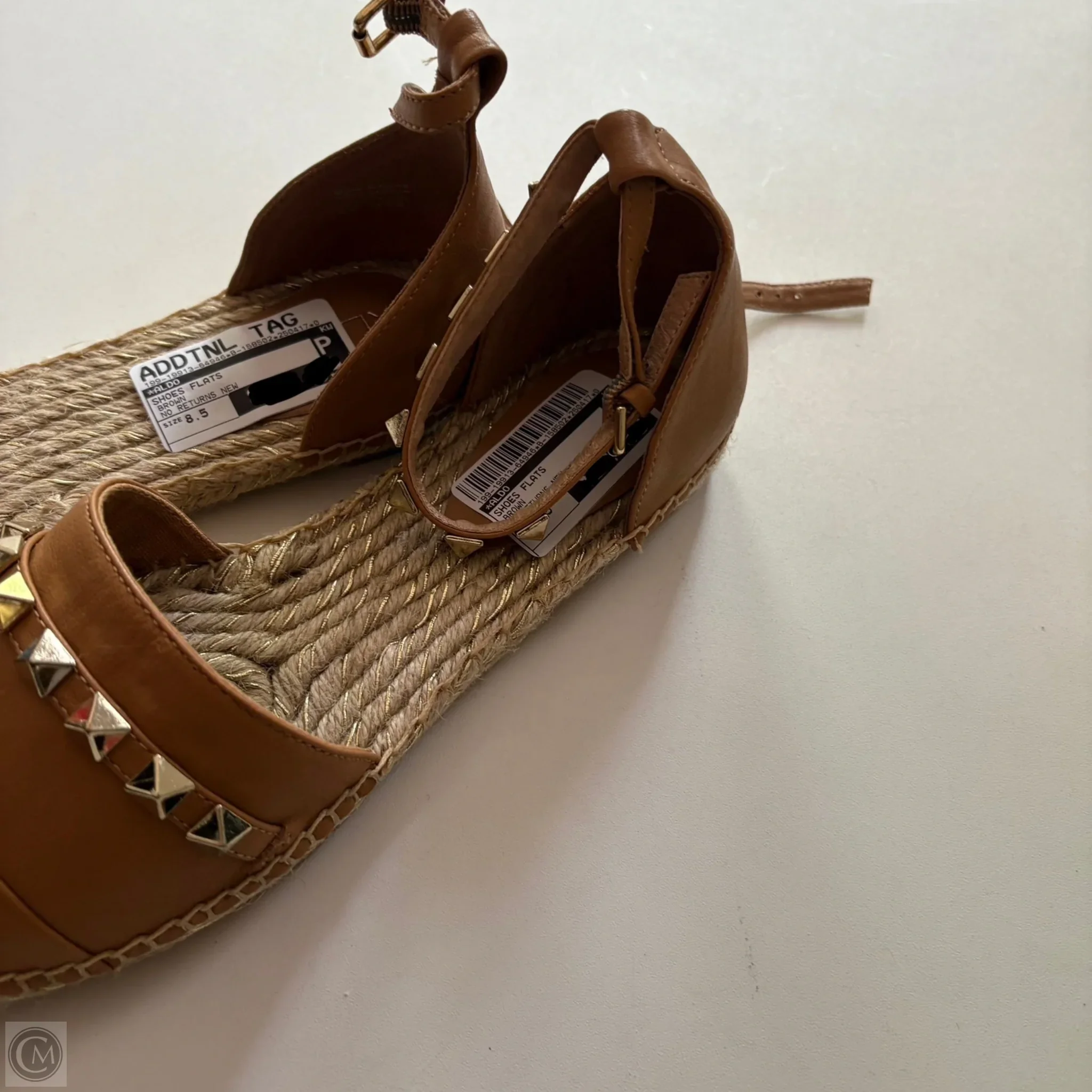 Shoes Flats By Aldo In Brown, Size: 8.5 - Image 3
