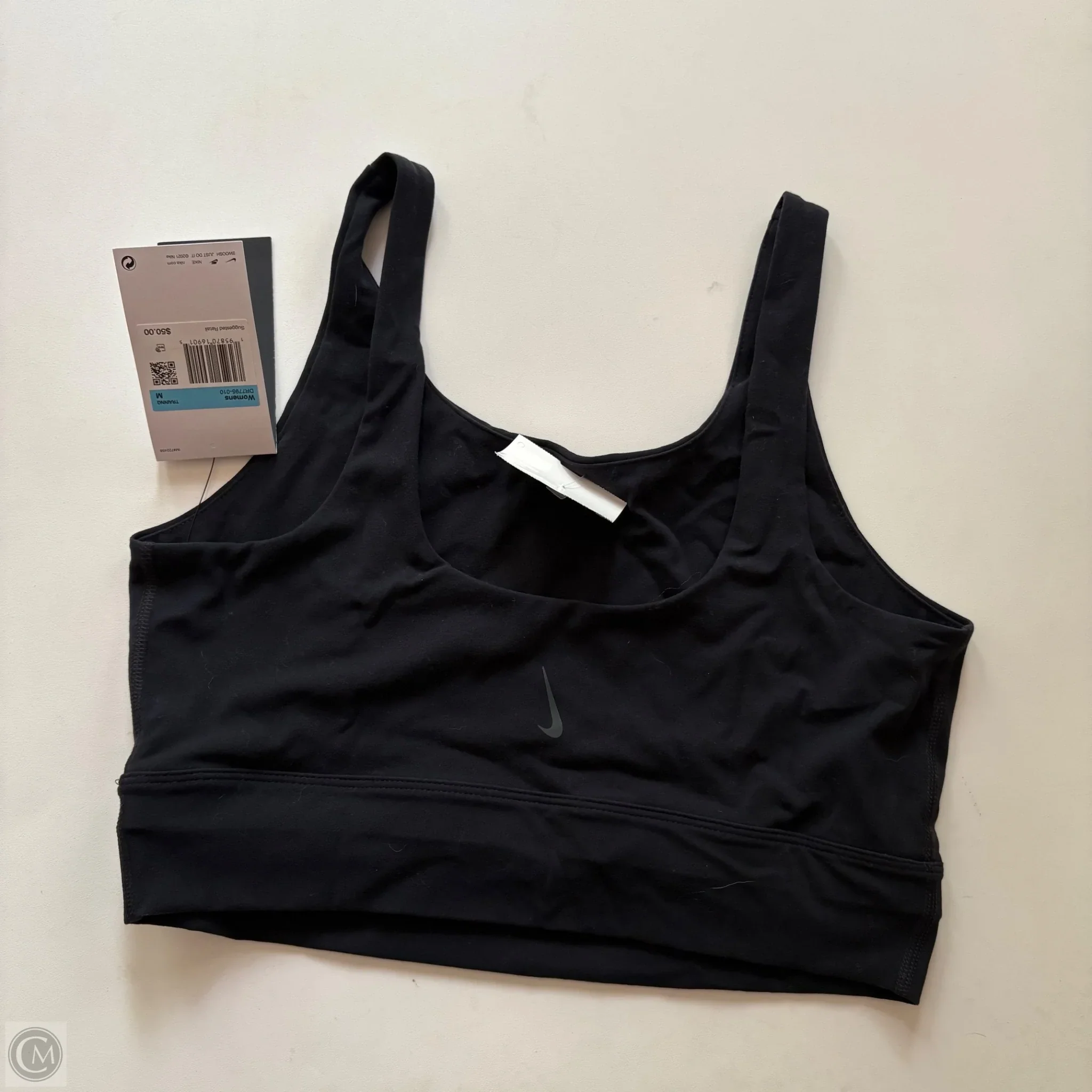 Athletic Bra By Nike In Black, Size: M - Image 2
