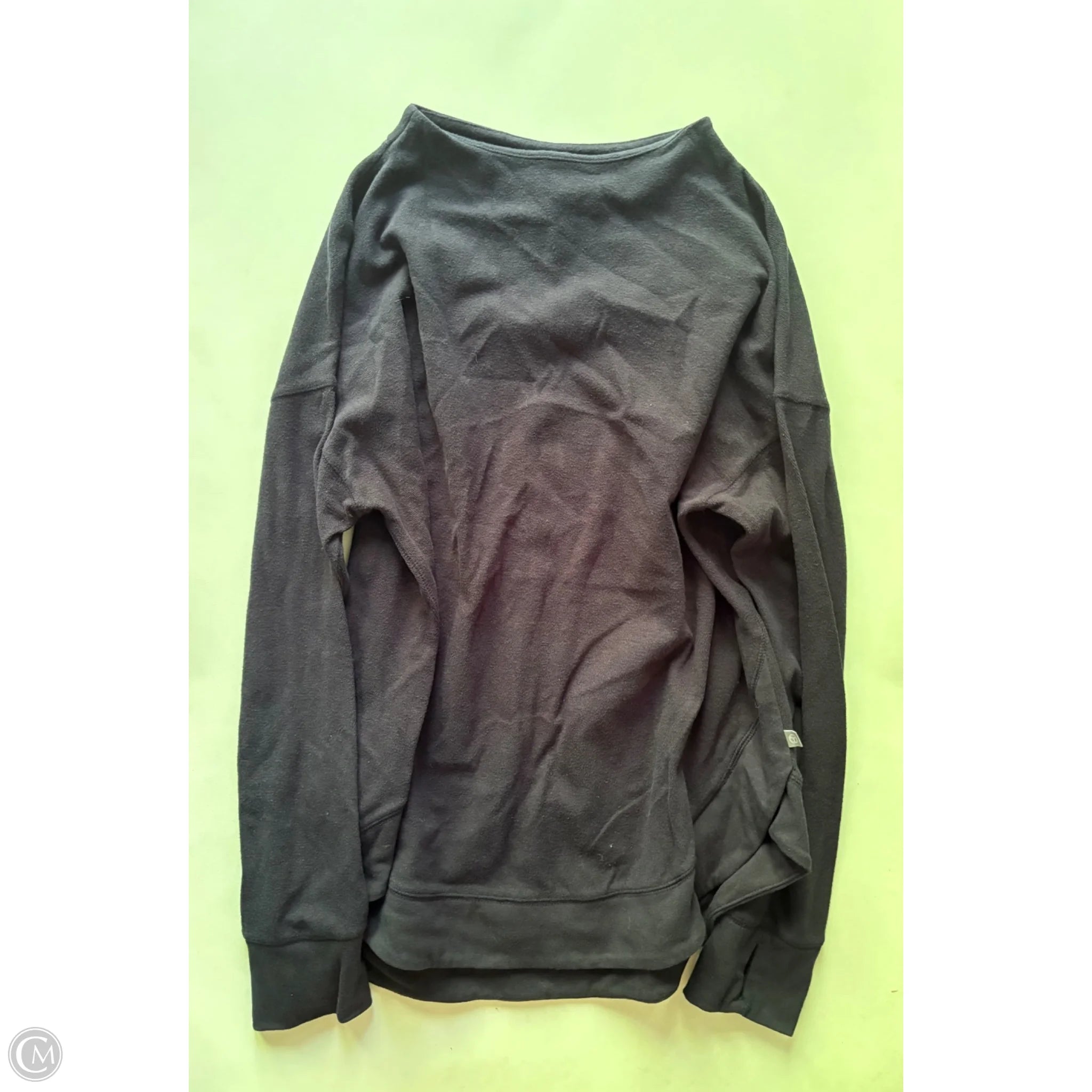 Top Long Sleeve By Talbots In Navy, Size: Mp - Image 1