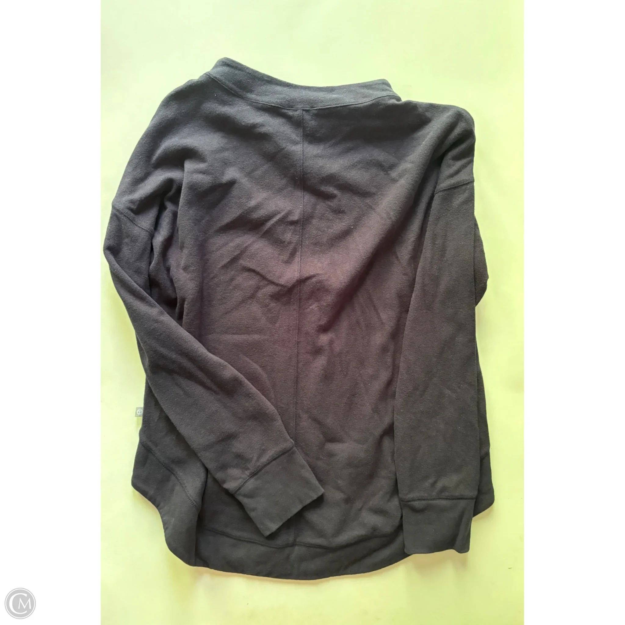 Top Long Sleeve By Talbots In Navy, Size: Mp - Image 2