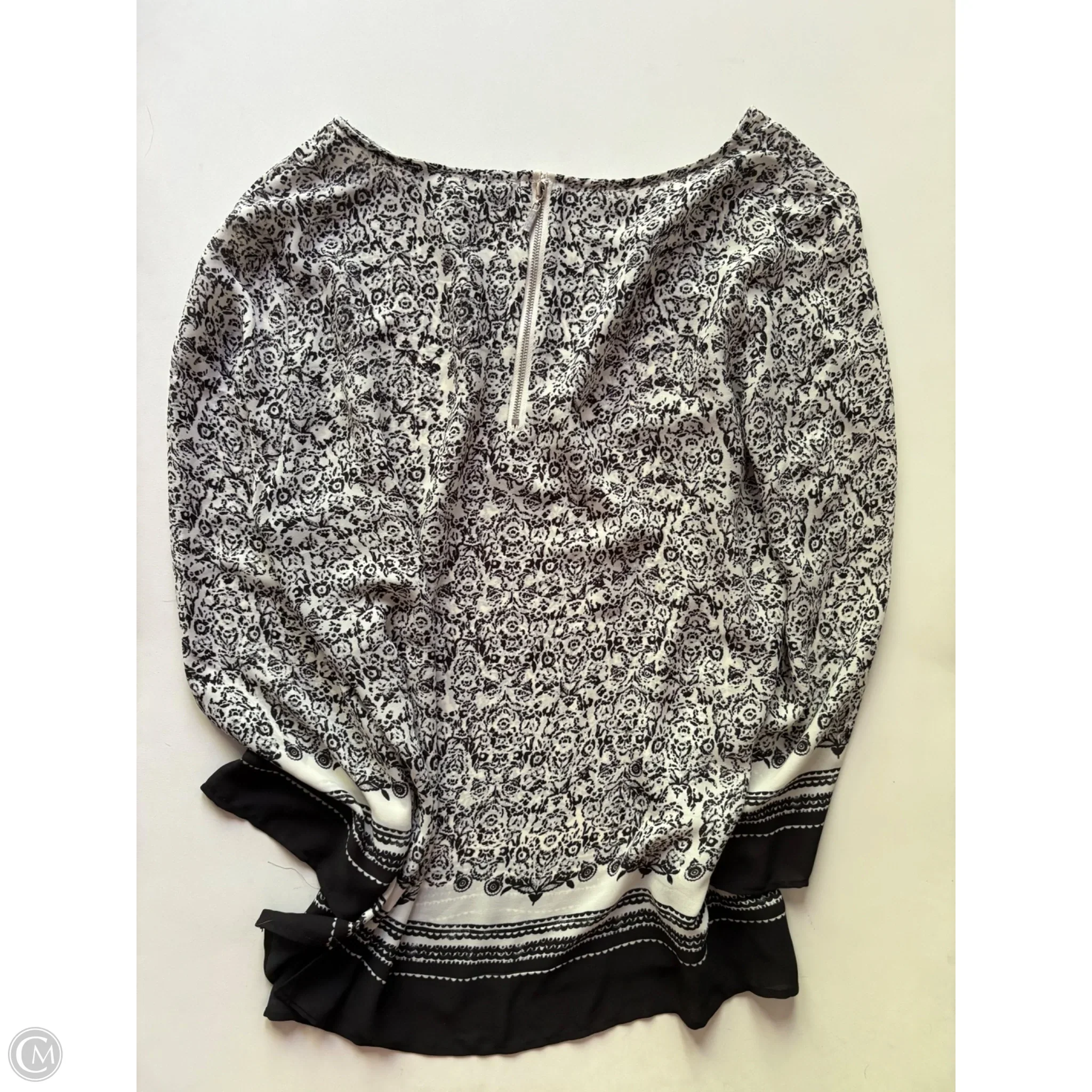 Blouse Long Sleeve By Rose And Olive In Black, Size: L - Image 2