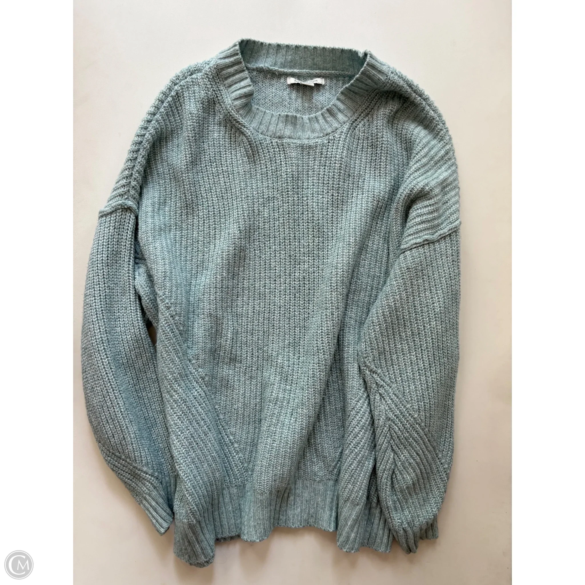 Sweater By American Eagle In Blue, Size: L - Image 1