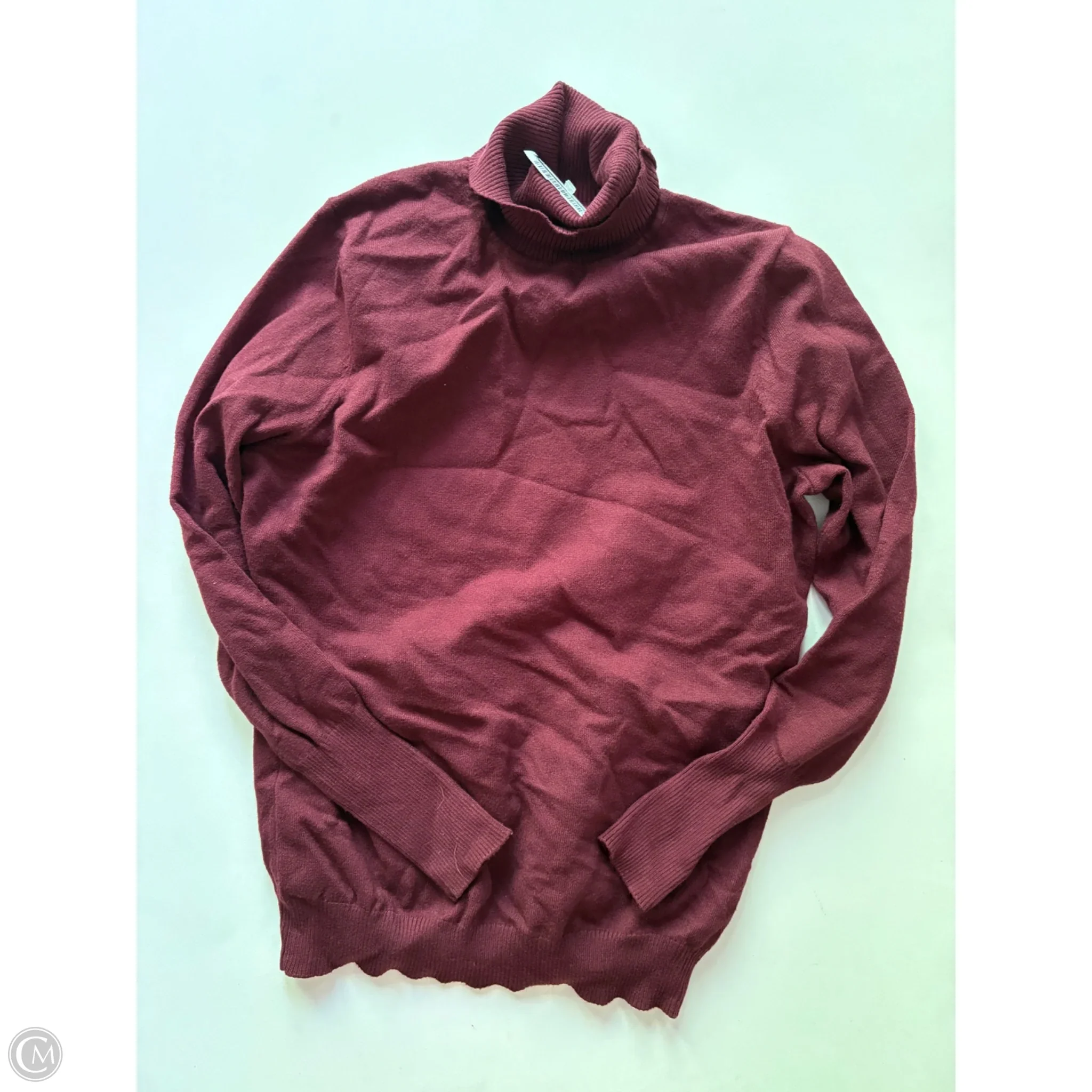 Sweater By Worthington In Red, Size: M - Image 1
