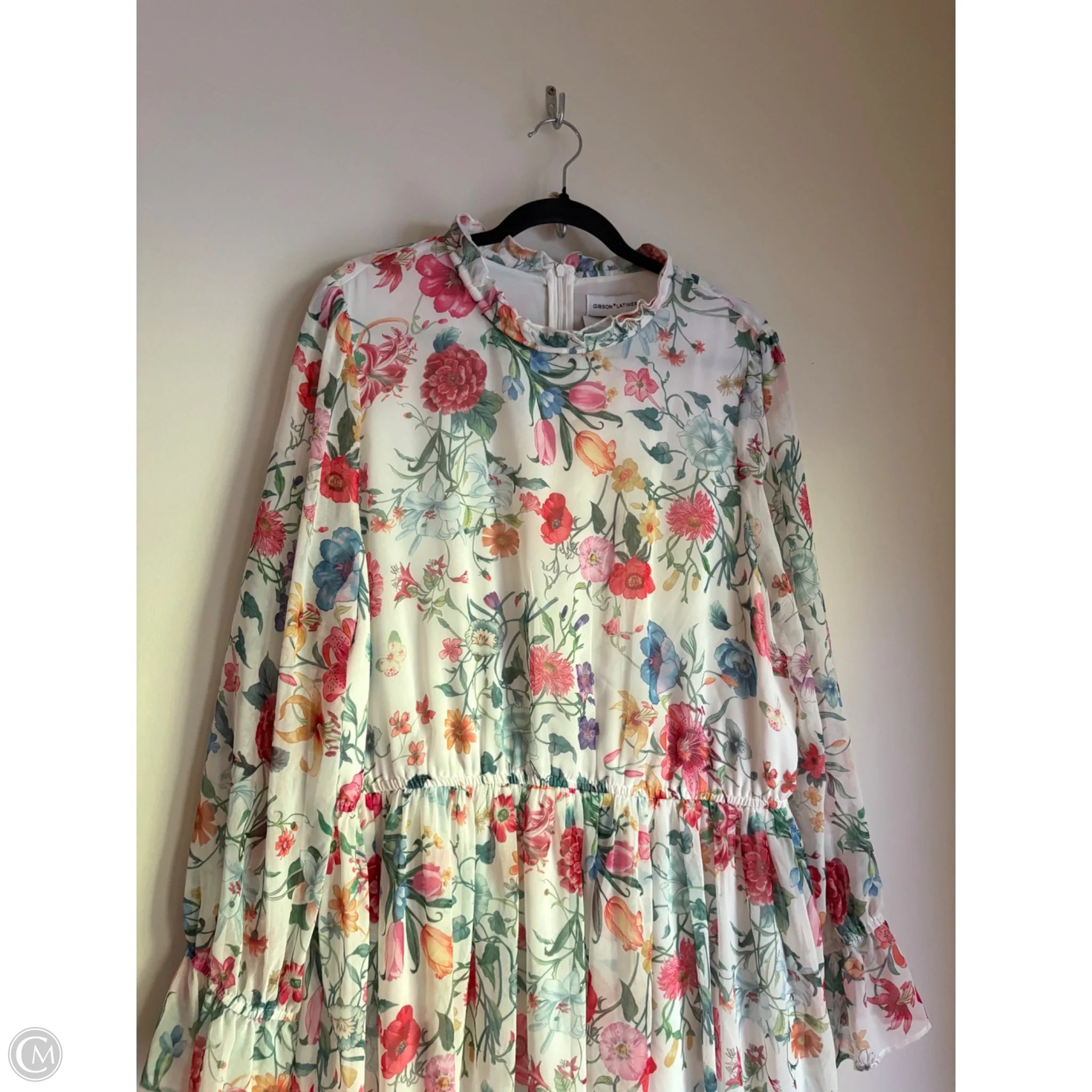 Dress Work By Gibson And Latimer In Floral Print, Size: Xl - Image 3