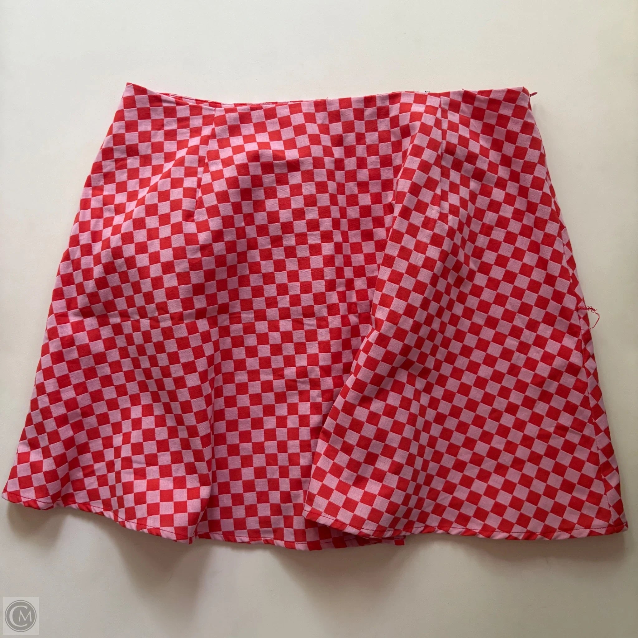 Skirt Mini & Short By Crown And Ivy In Checkered Pattern, Size: 10 - Image 1