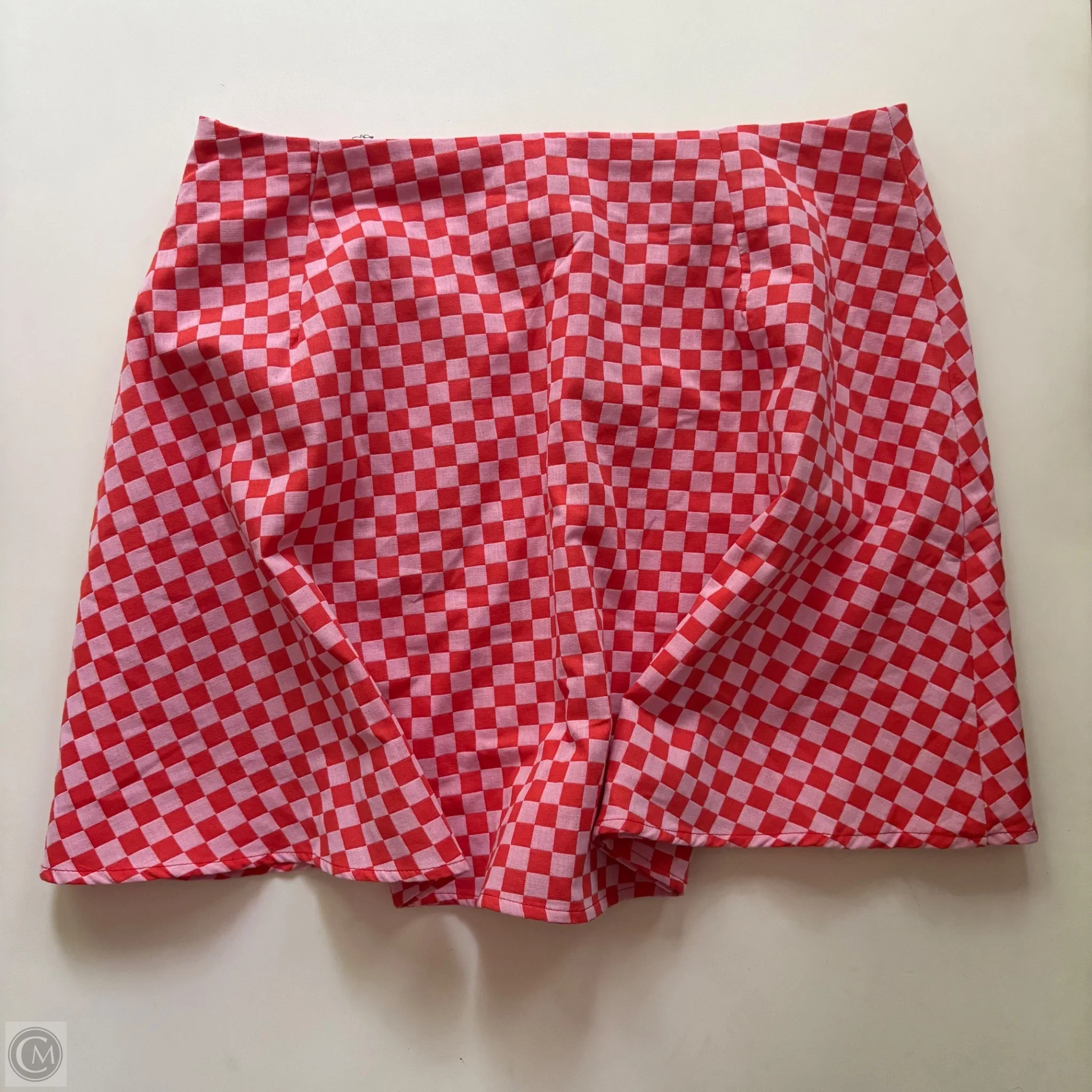 Skirt Mini & Short By Crown And Ivy In Checkered Pattern, Size: 10 - Image 2