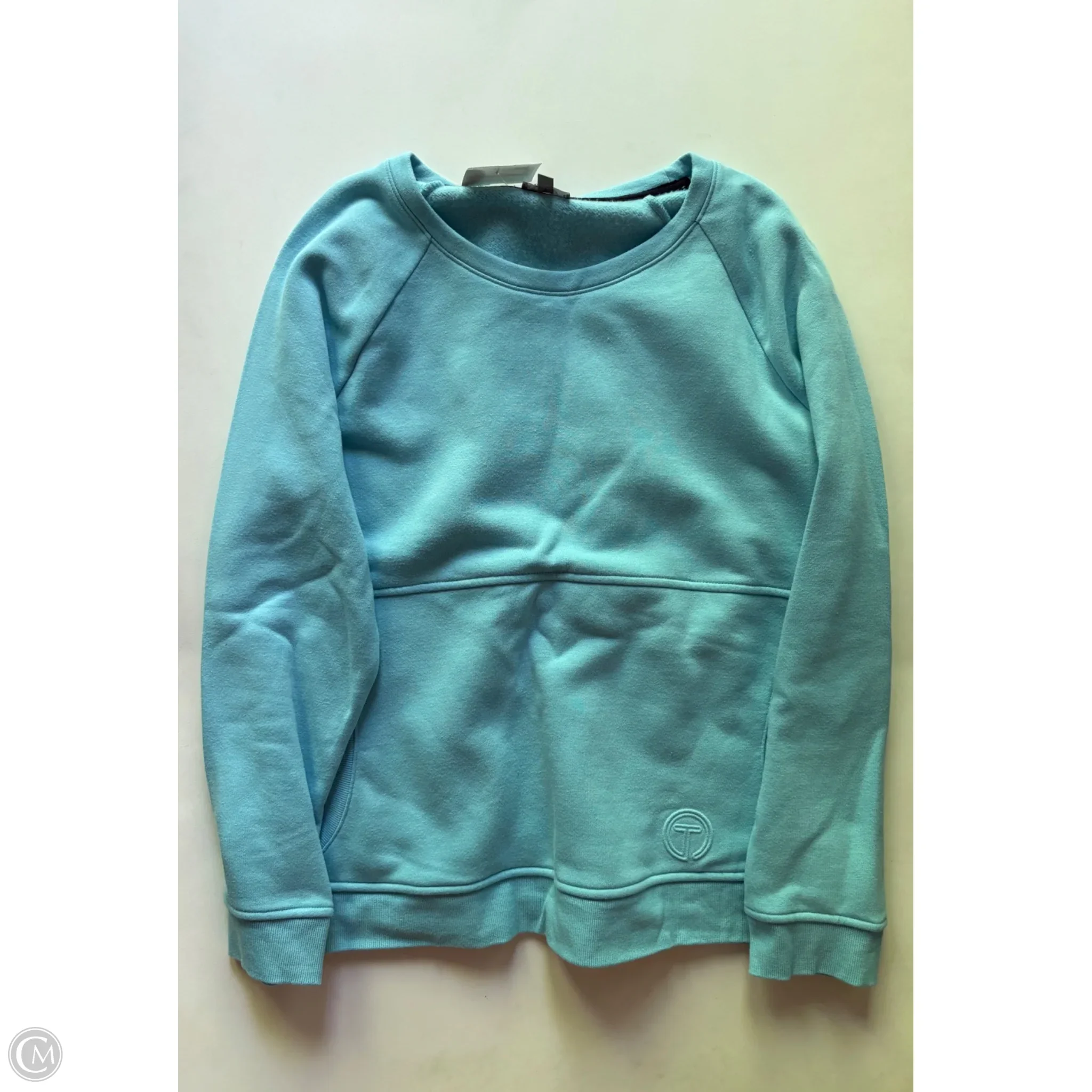 Sweatshirt Crewneck By Talbots In Blue, Size: L - Image 1