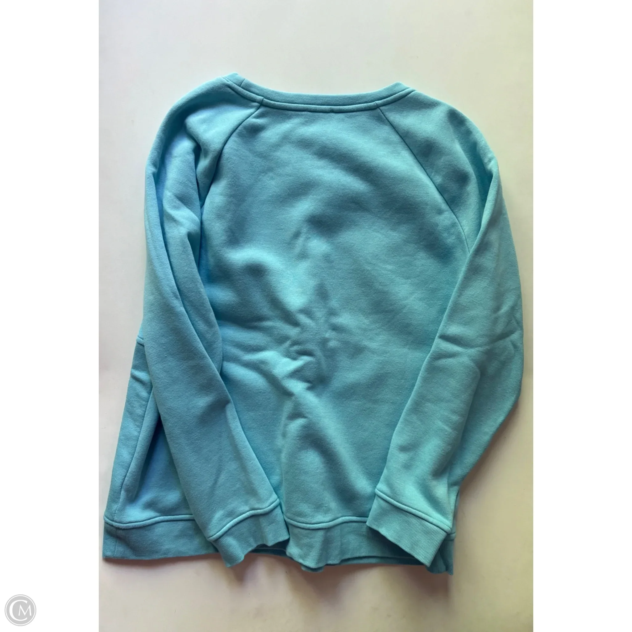 Sweatshirt Crewneck By Talbots In Blue, Size: L - Image 2