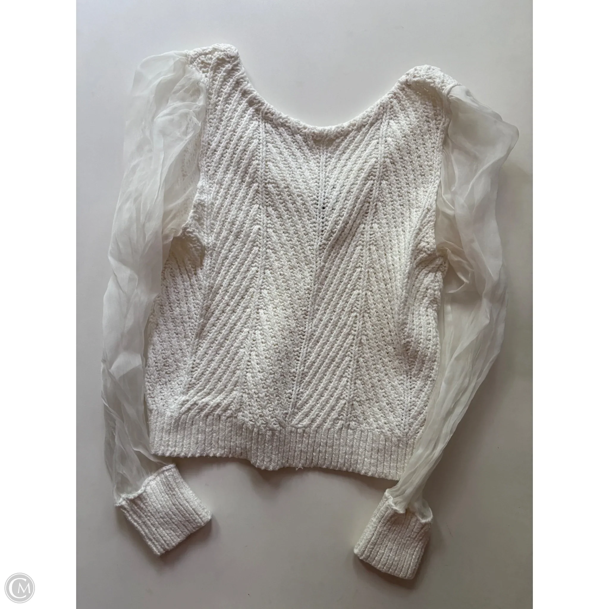 Sweater By Maeve In Cream, Size: S - Image 1