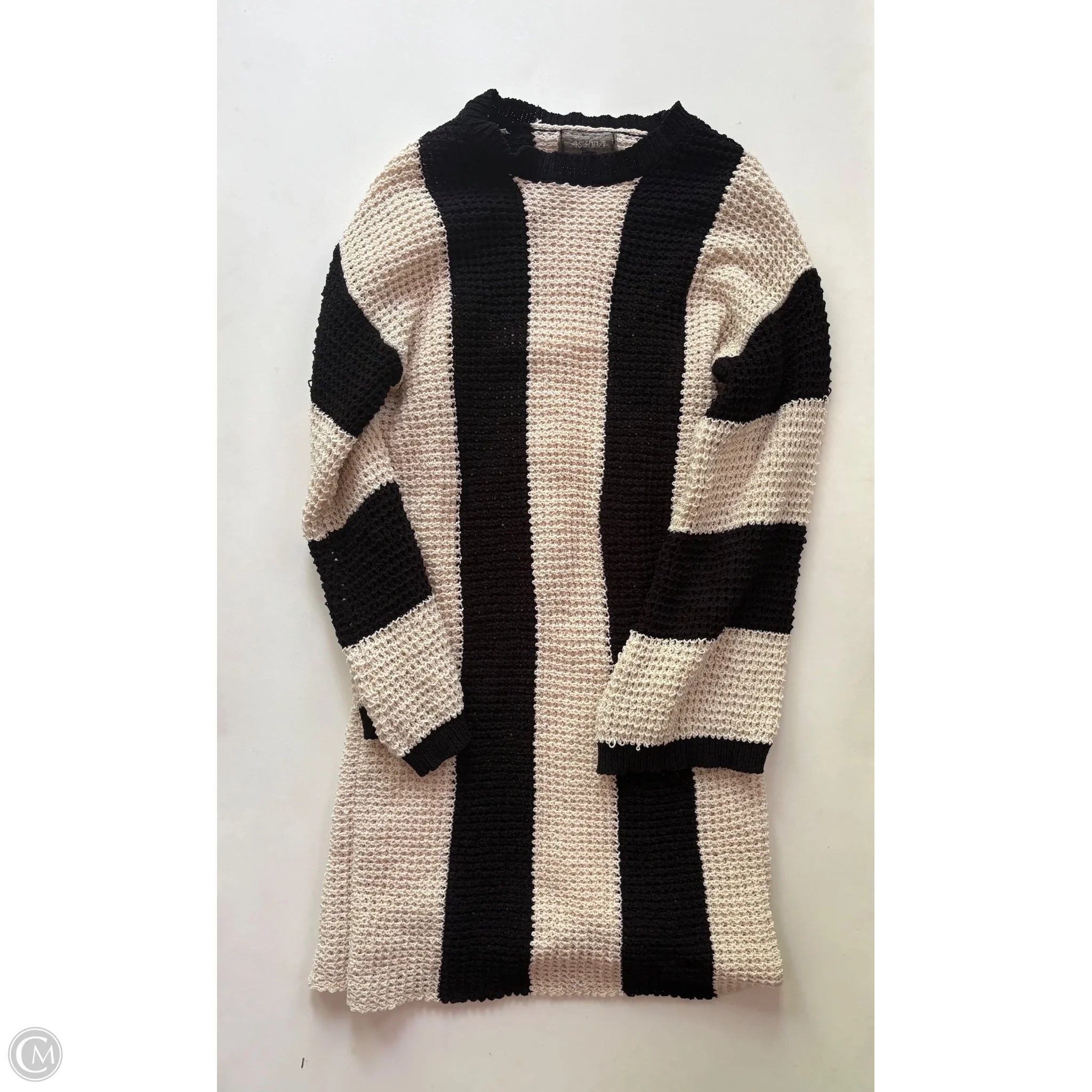 Dress Casual Midi By 4s13nna In Striped Pattern, Size: S - Image 1