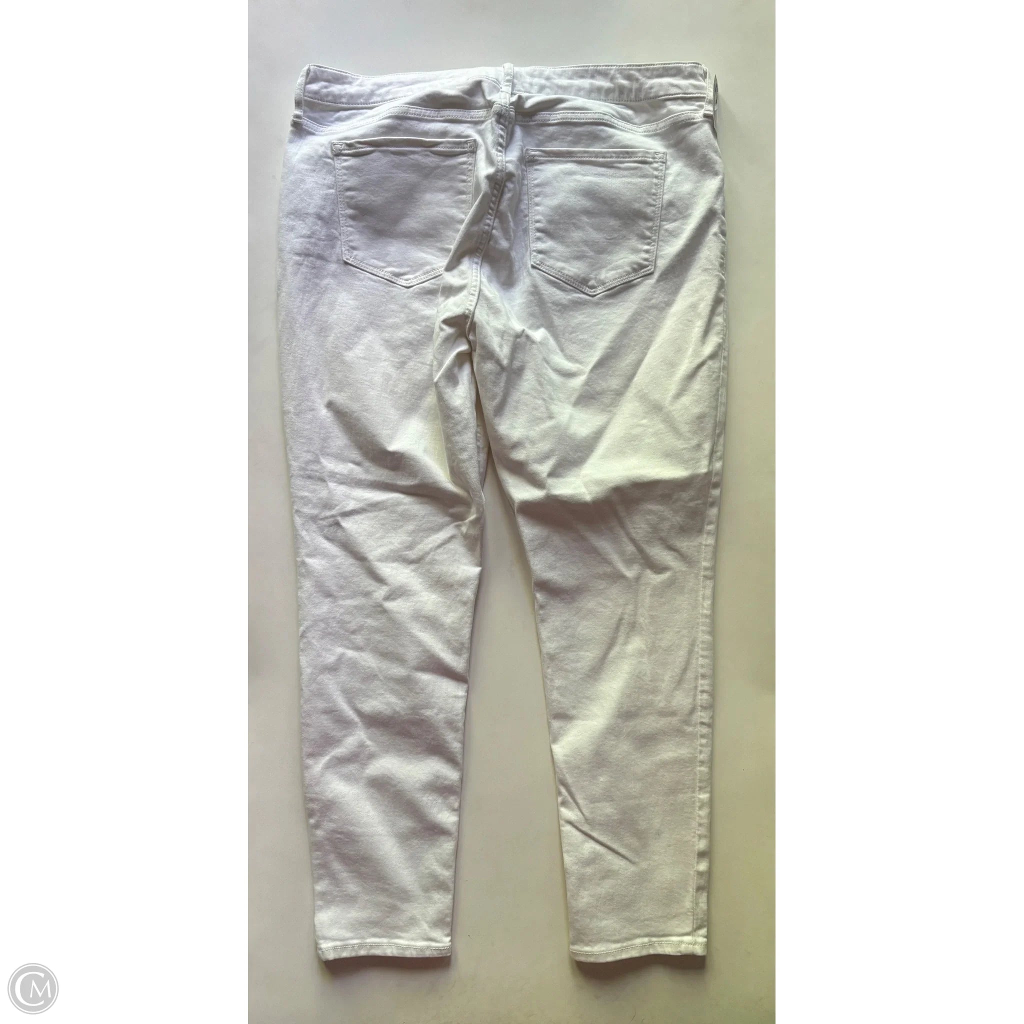 Jeans Straight By Old Navy In White, Size: 16 - Image 2