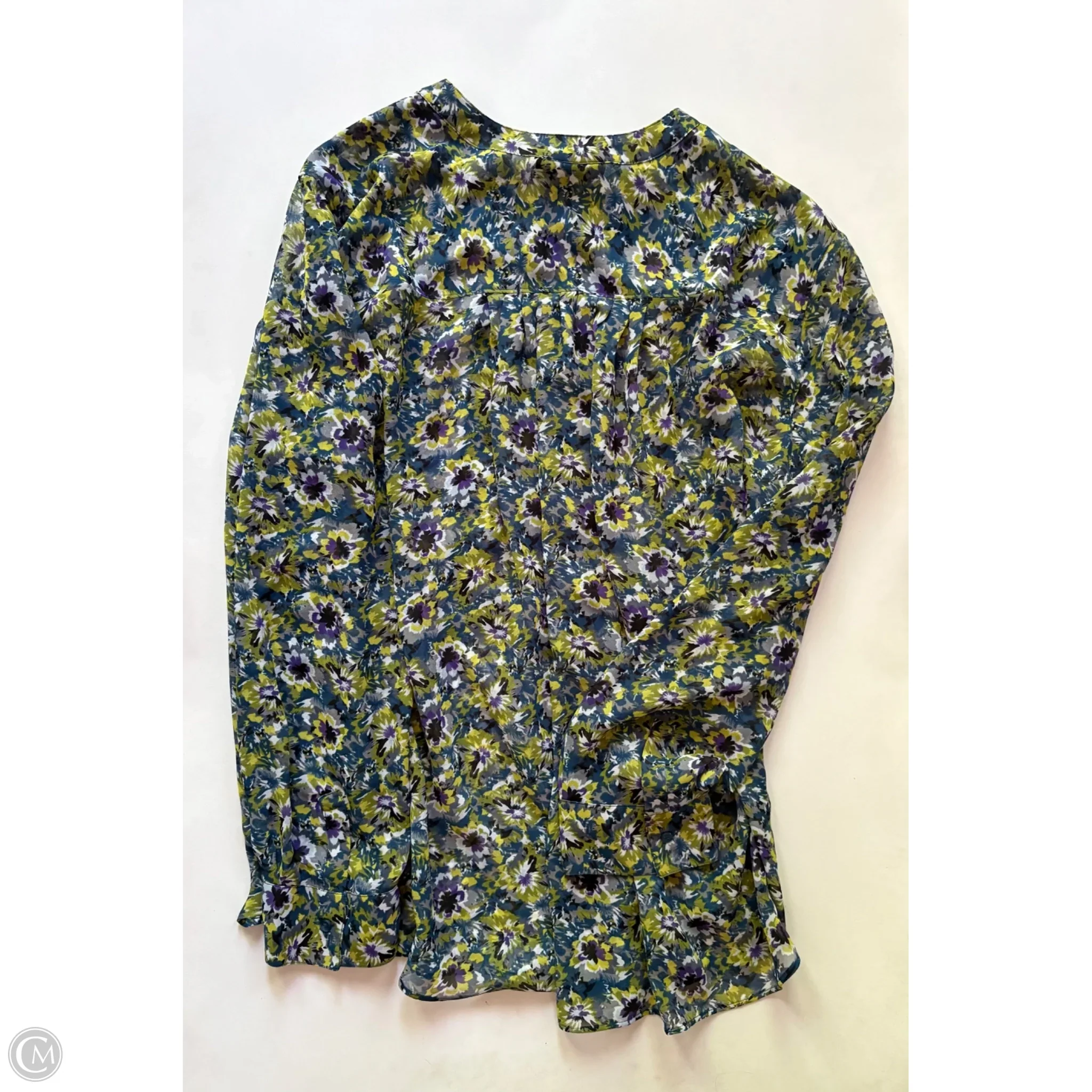 Blouse Long Sleeve By Lane Bryant In Floral Print, Size: 3x - Image 2