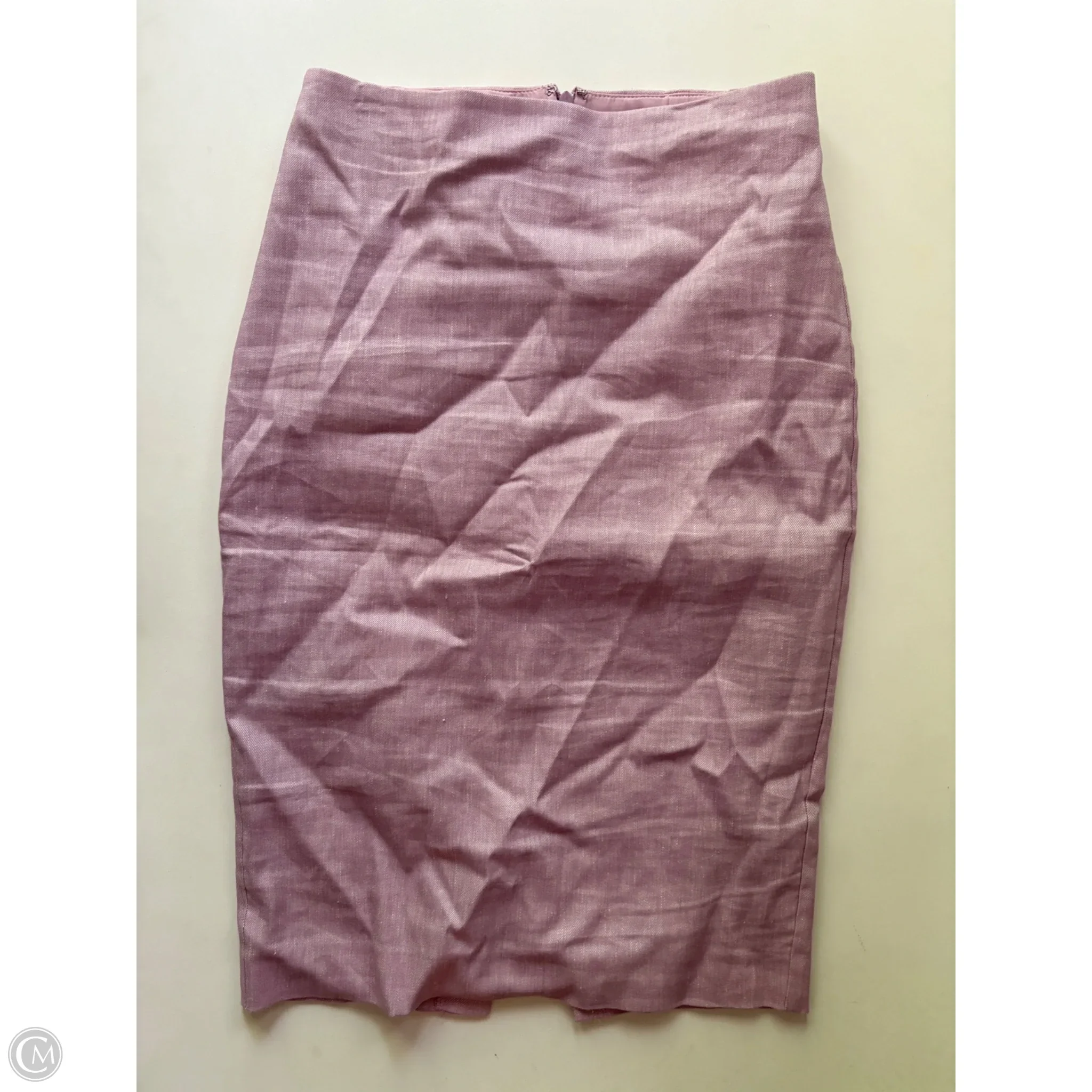 Skirt Midi By Express In Purple, Size: 2 - Image 1