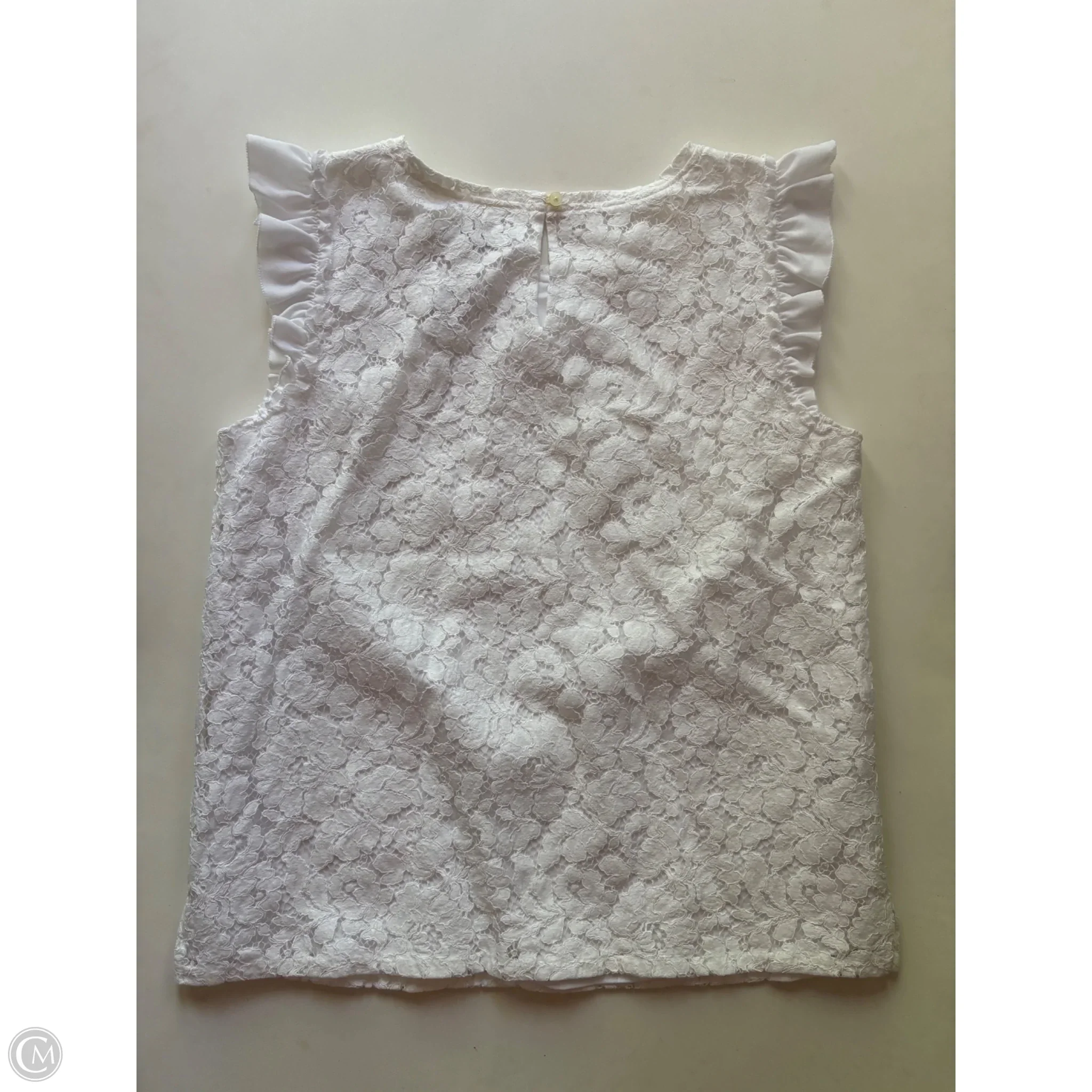 Top Sleeveless By Loft In White, Size: S - Image 2