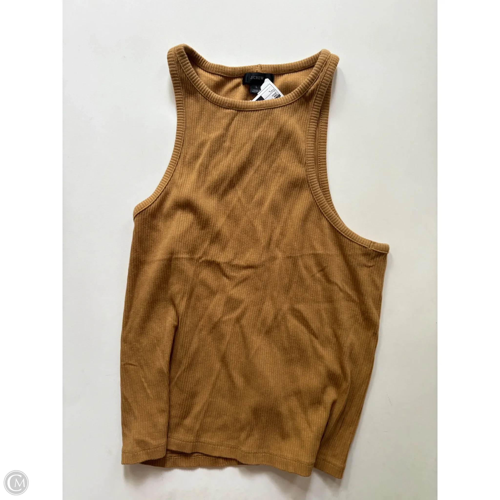 Tank Top By J. Crew In Brown, Size: L - Image 1