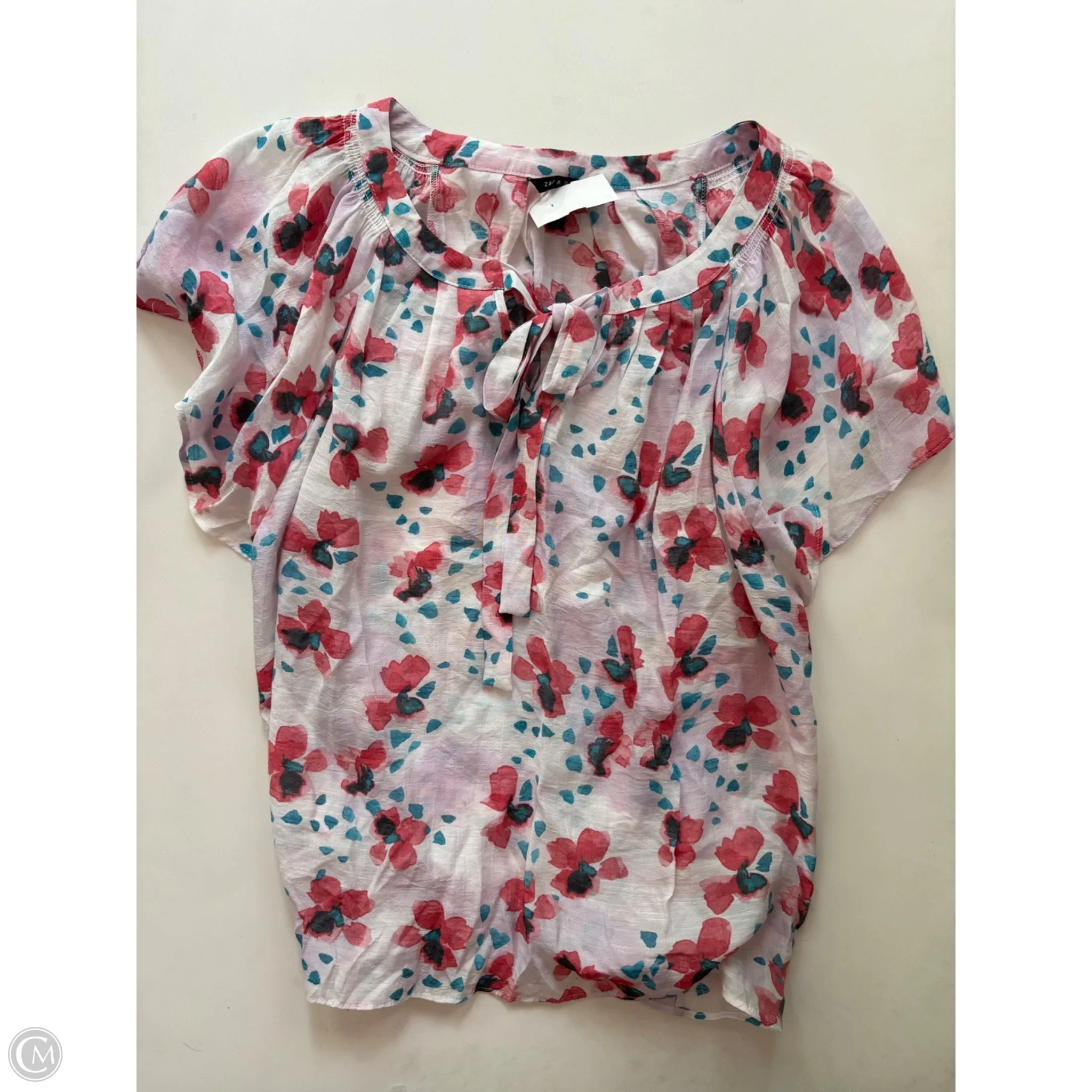 Top Long Sleeve By Zac And Rachel In Multi-colored, Size: M - Image 1