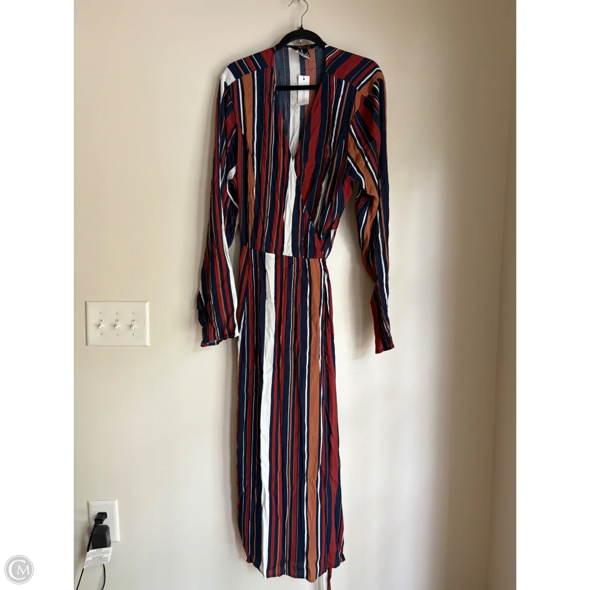 Dress Work By Long Tall Sally In Striped Pattern, Size: 1x - Image 1