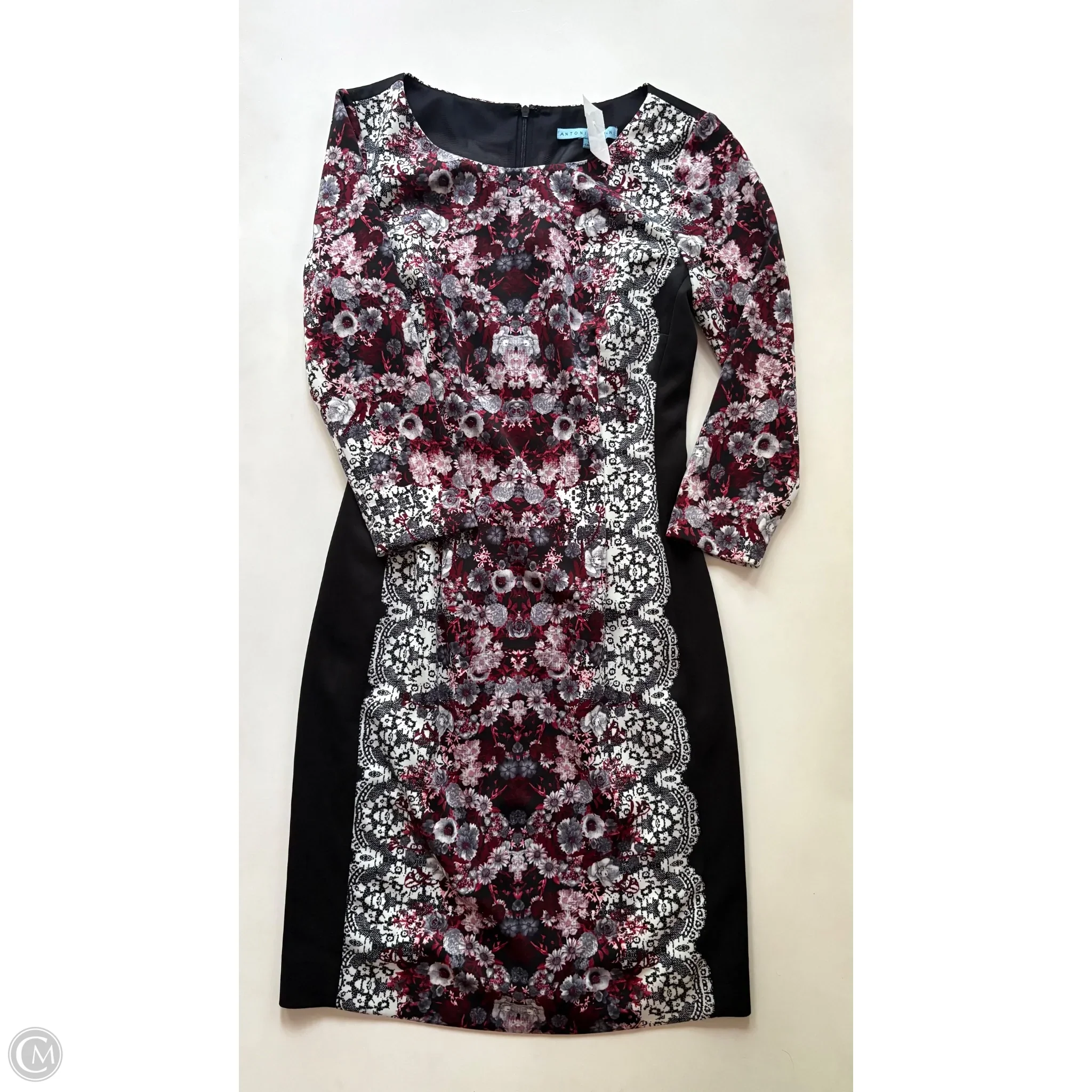 Dress Work By Antonio Melani In Floral Print, Size: Xs - Image 1