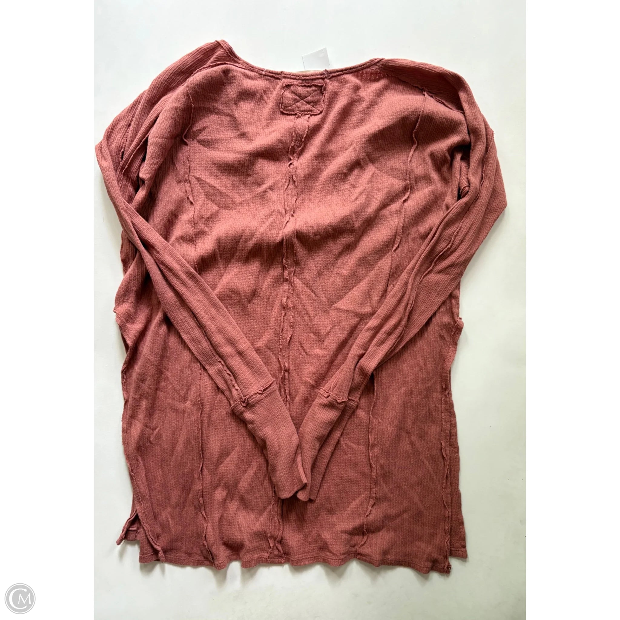Top Long Sleeve By We The Free In Orange, Size: Xs - Image 2