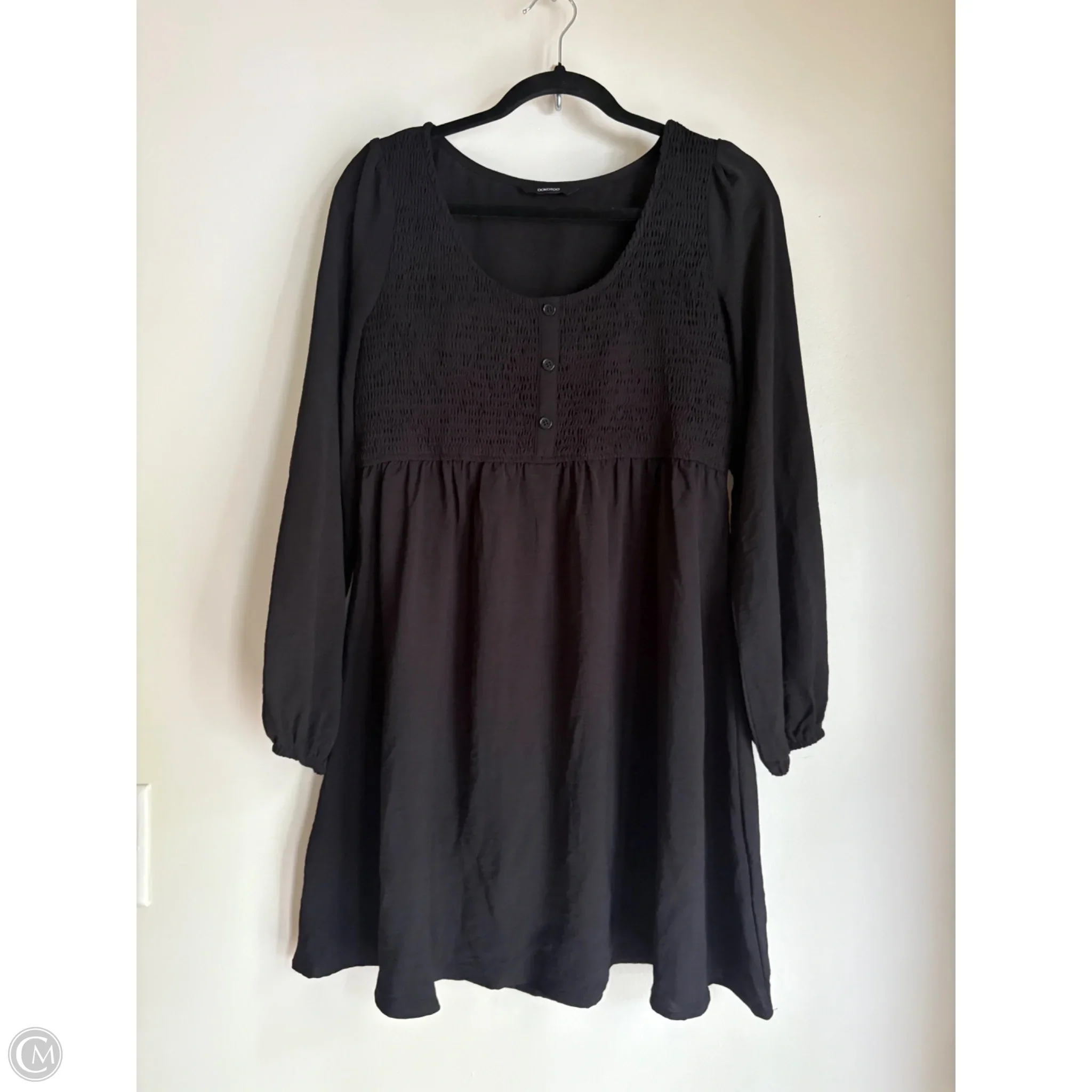 Dress Casual Midi By Dookotoo In Black, Size: S - Image 1
