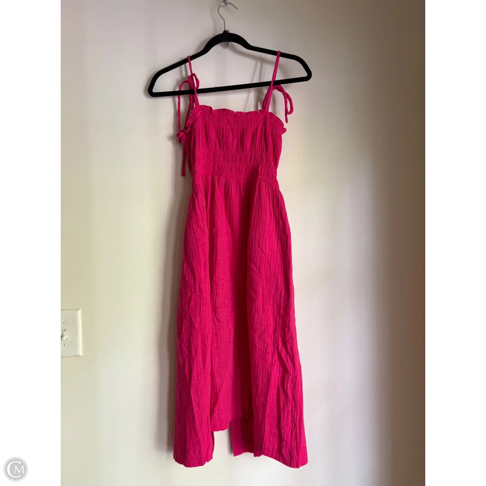 Dress Casual Midi By Hem & Thread In Pink, Size: S - Image 2