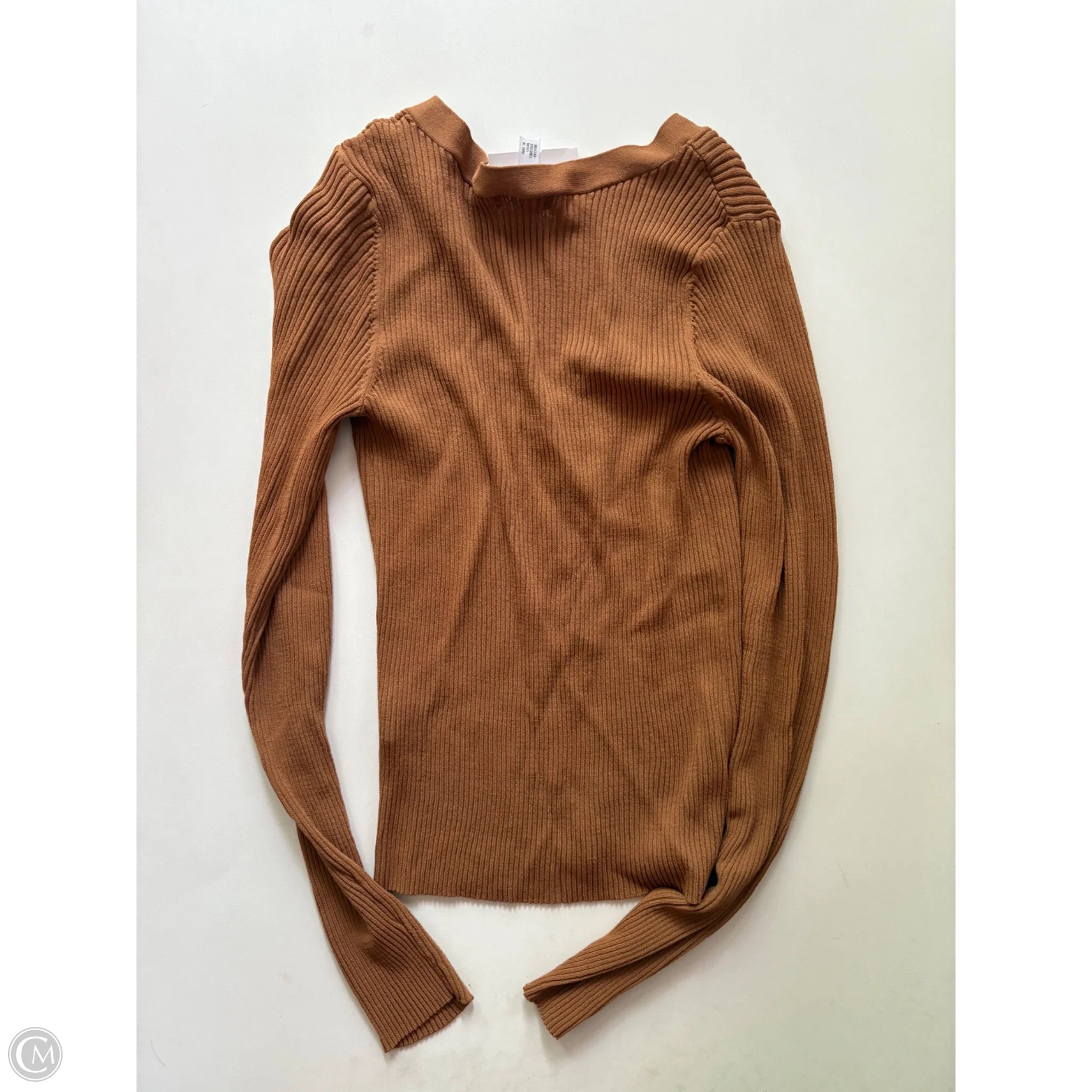 Sweater Cardigan By Leith In Brown, Size: S - Image 2