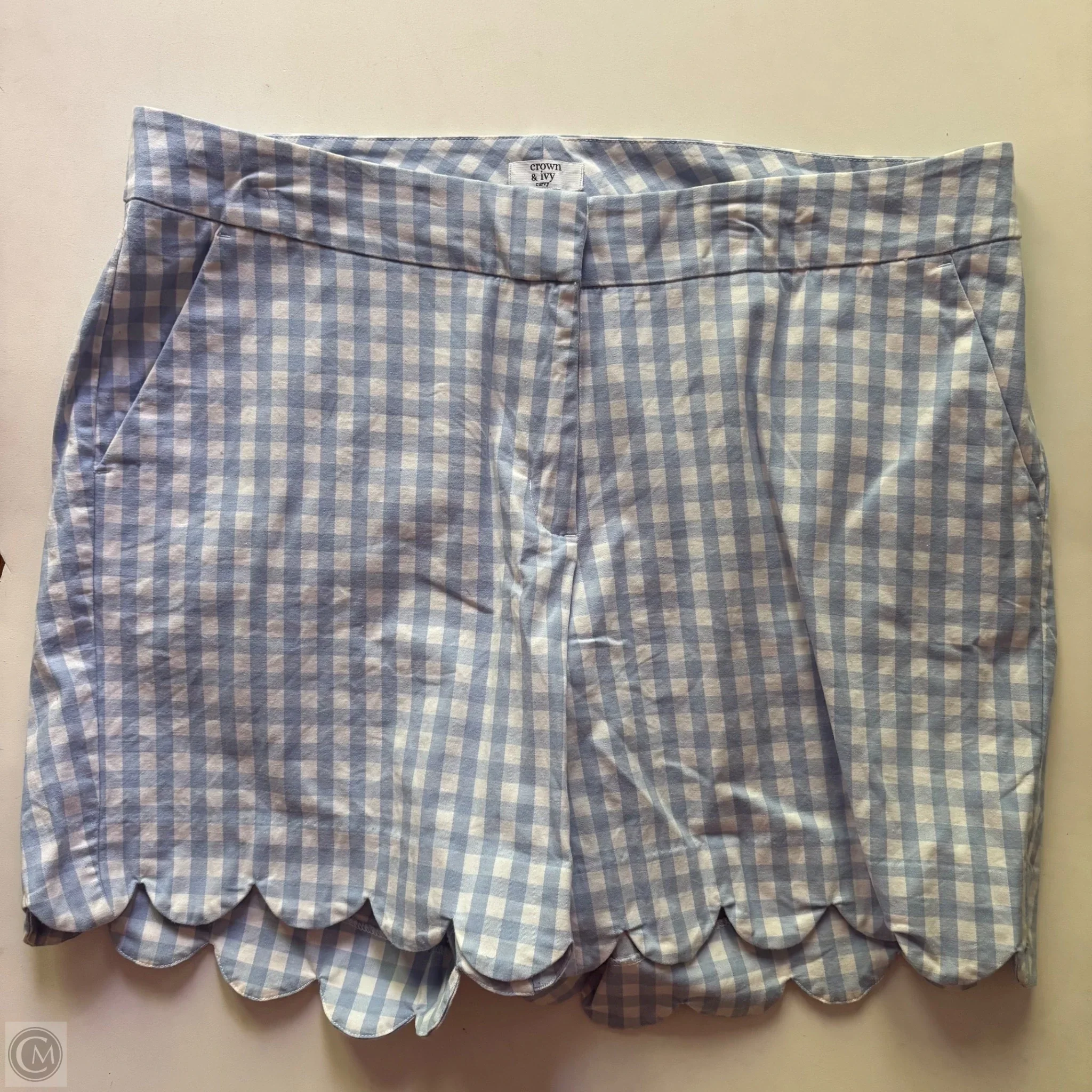 Shorts By Crown And Ivy In Blue, Size: 16 - Image 1