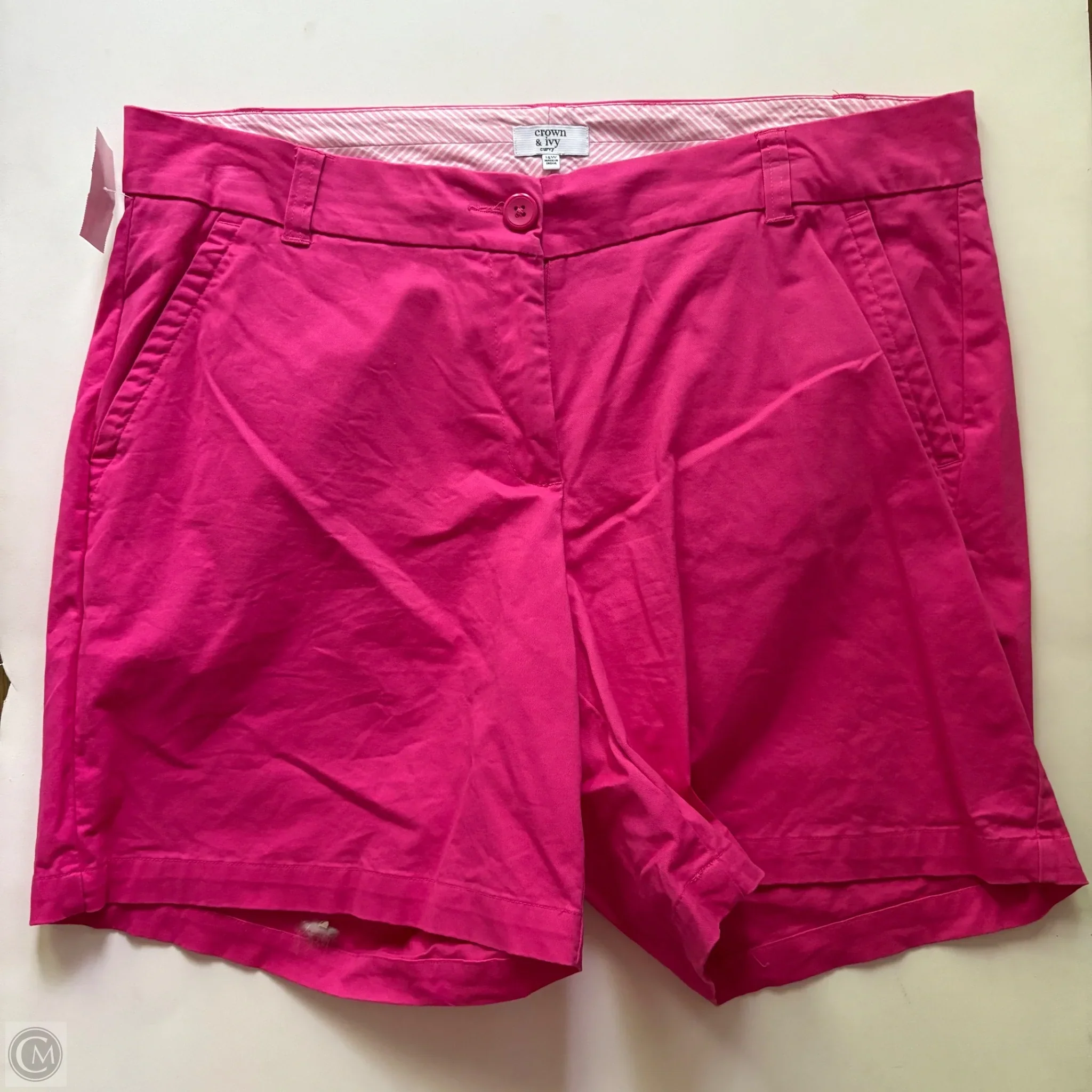 Shorts By Crown And Ivy In Pink, Size: 14 - Image 1