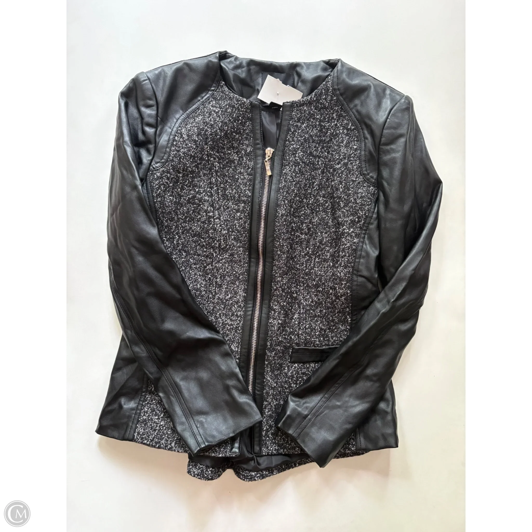 Jacket Moto By Insight In Black, Size: Xs - Image 1