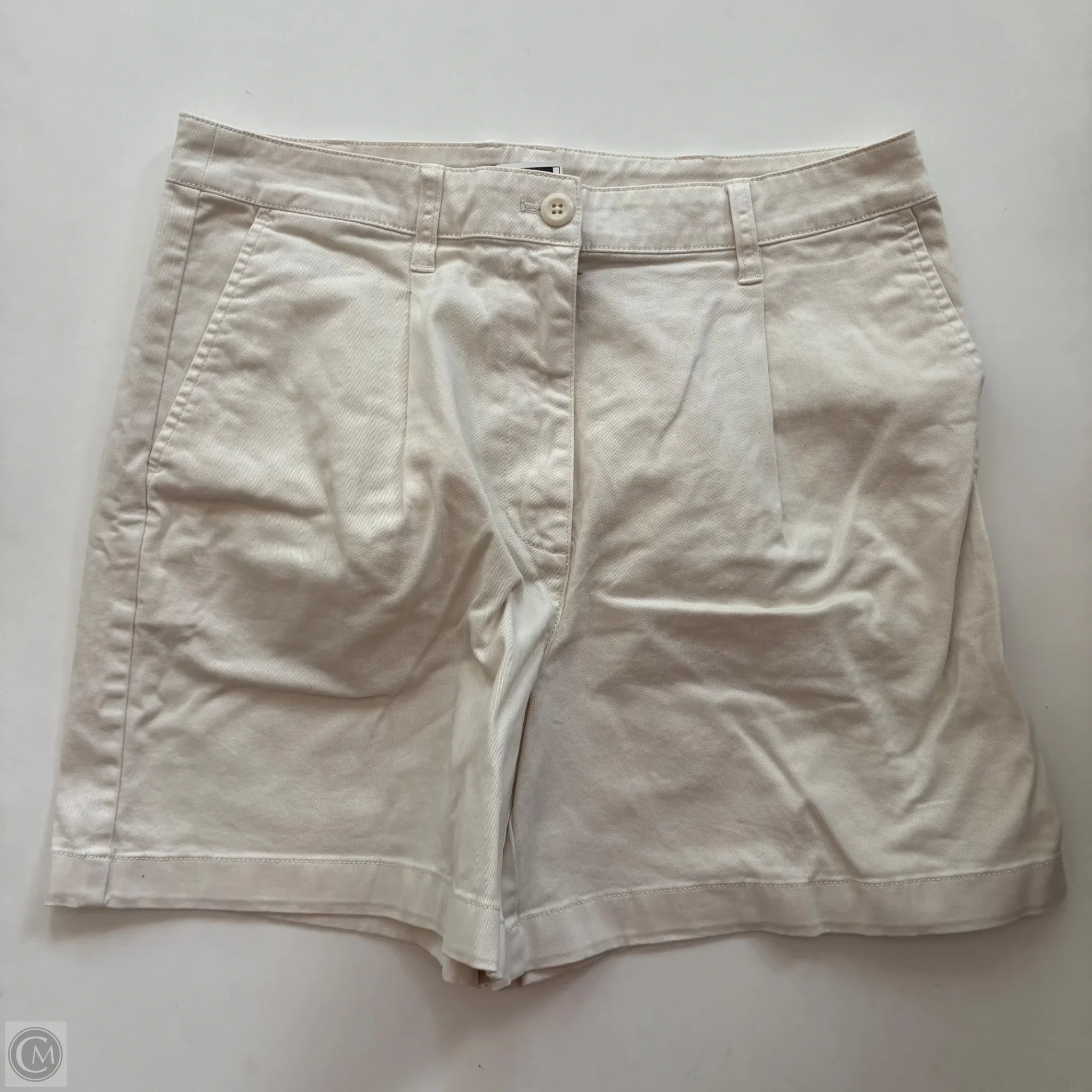 Shorts By J. Crew In Cream, Size: 8 - Image 1