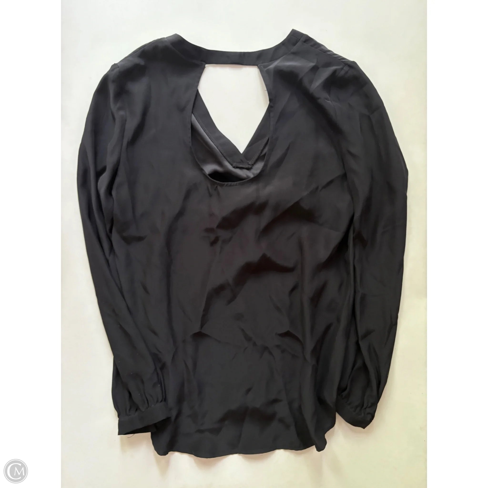 Blouse Long Sleeve By Amanda Uprichard In Black, Size: S - Image 2