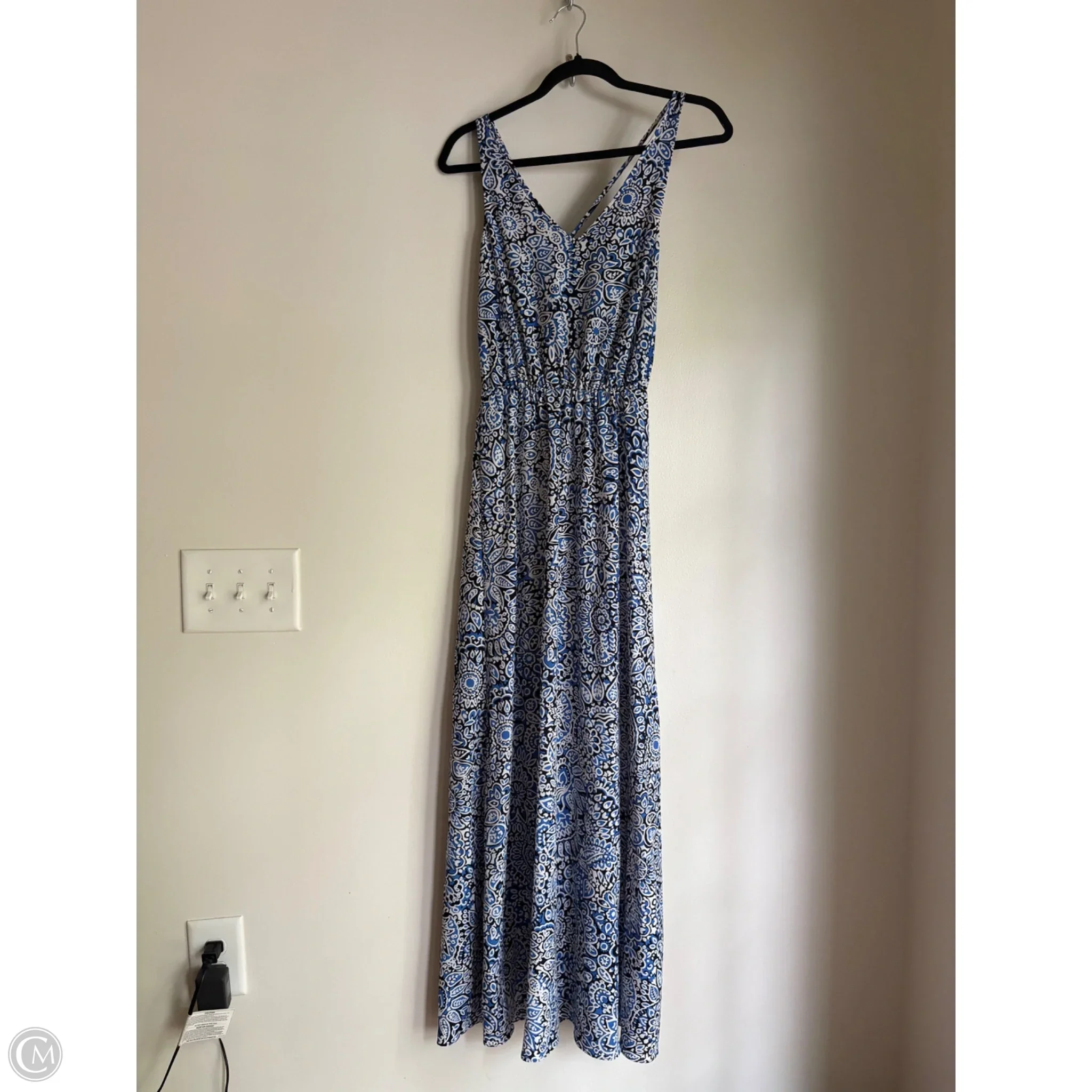Dress Casual Maxi By Loft In Blue, Size: Xs - Image 1