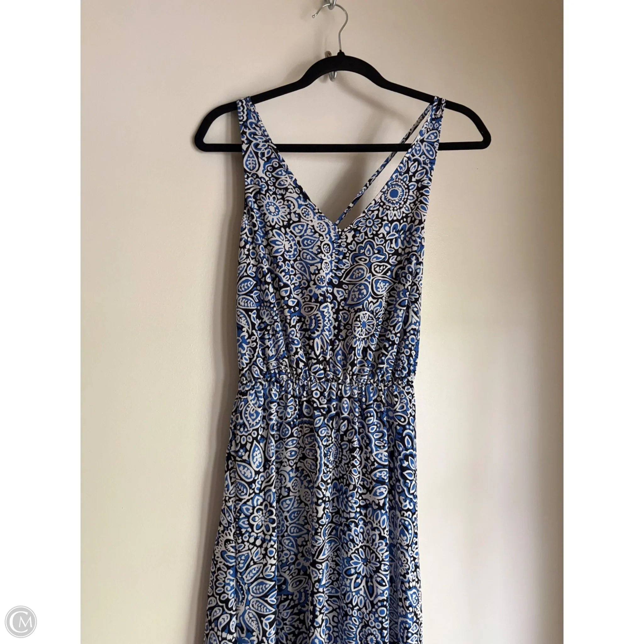 Dress Casual Maxi By Loft In Blue, Size: Xs - Image 3