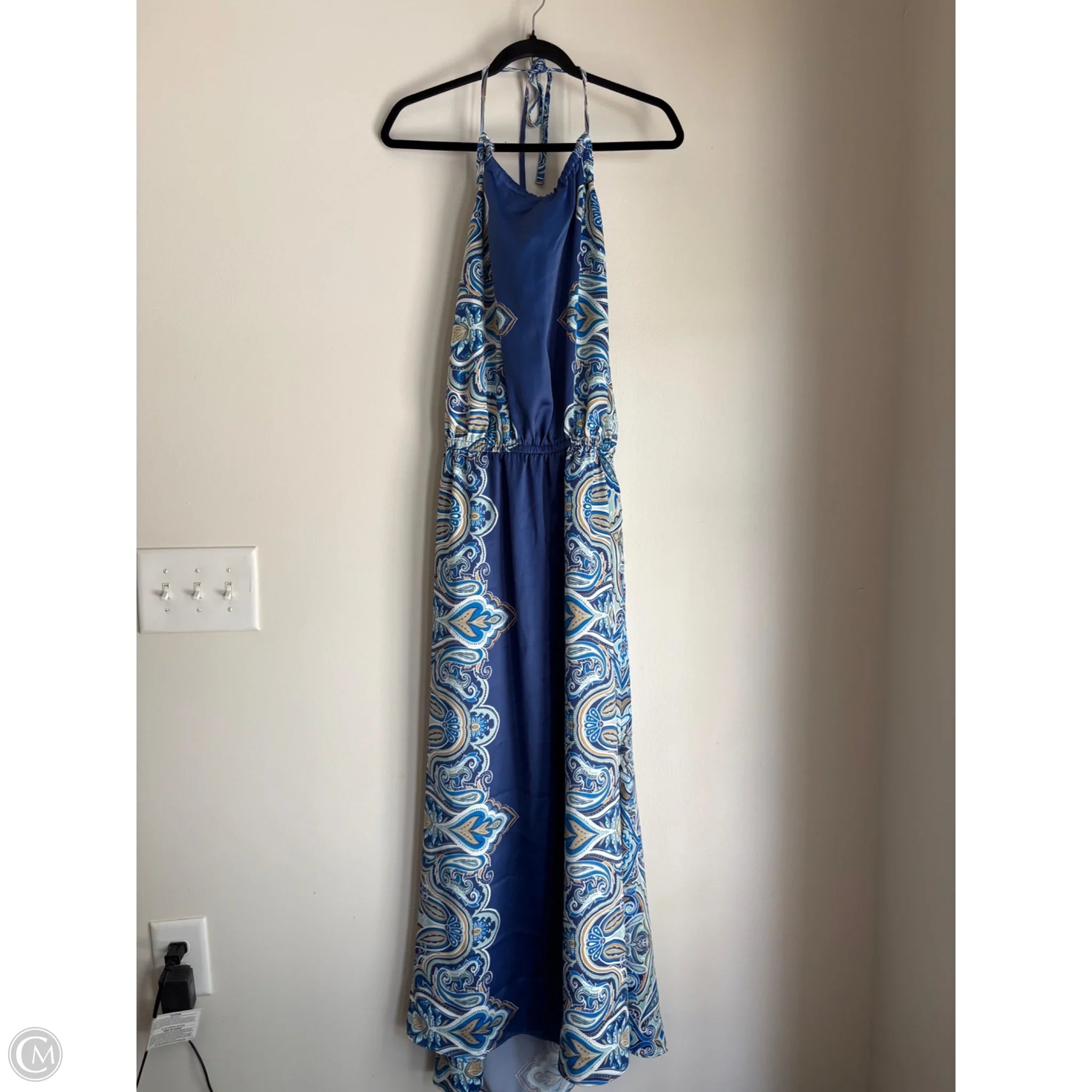 Dress Casual Maxi By Lane Bryant In Blue, Size: 1x - Image 1