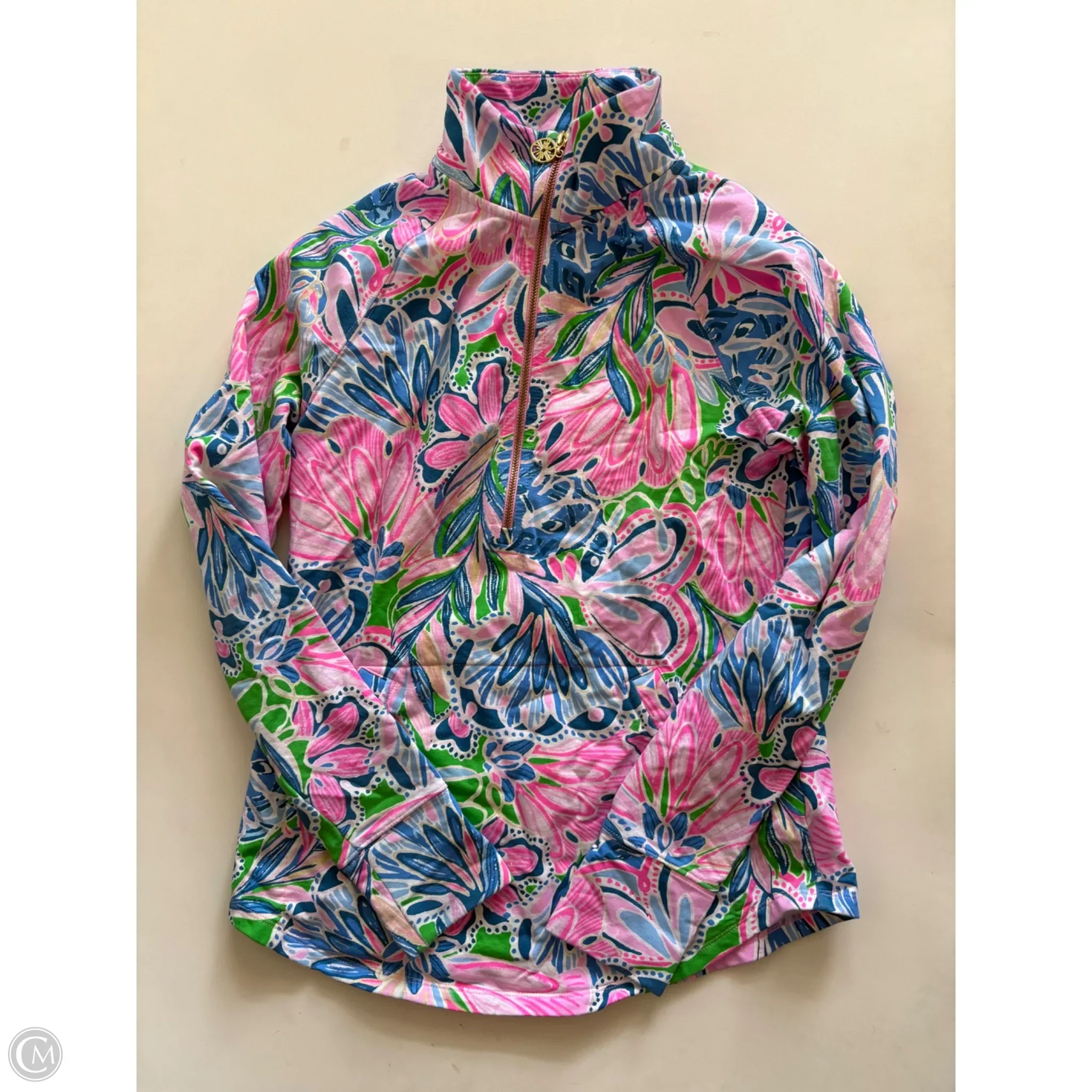 Jacket Designer By Lilly Pulitzer In Multi-colored, Size: 0 - Image 1