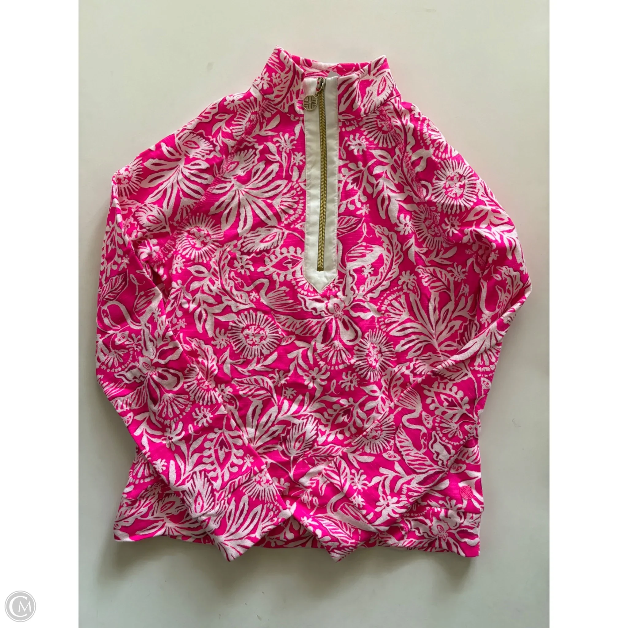 Jacket Designer By Lilly Pulitzer In Pink, Size: Xxs - Image 1