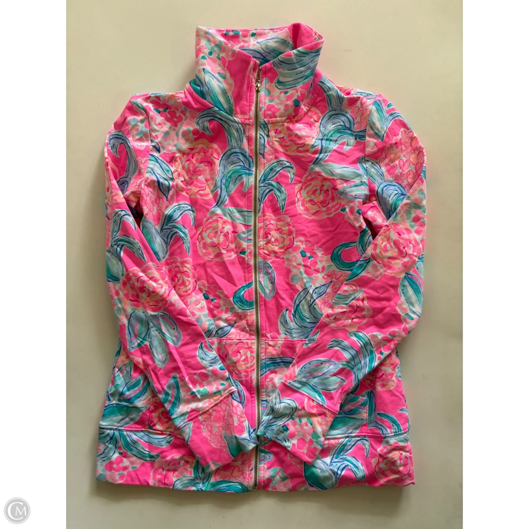Jacket Designer By Lilly Pulitzer In Pink, Size: Xs - Image 1